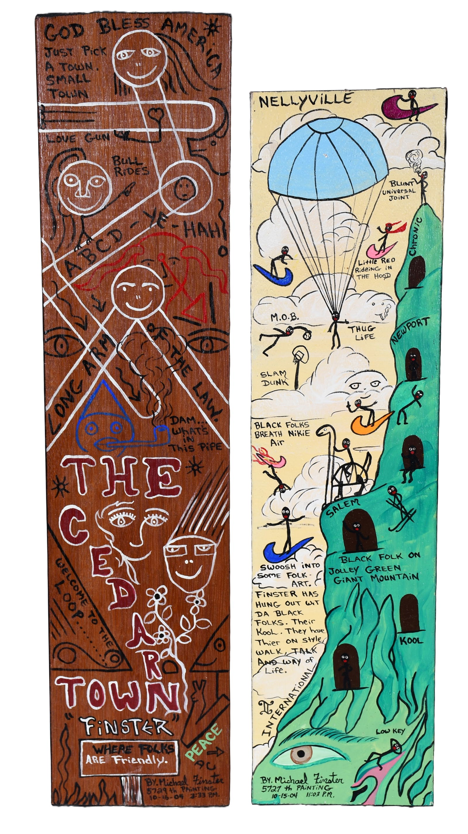 Michael Finster. Pair of Works. (1 of 3)