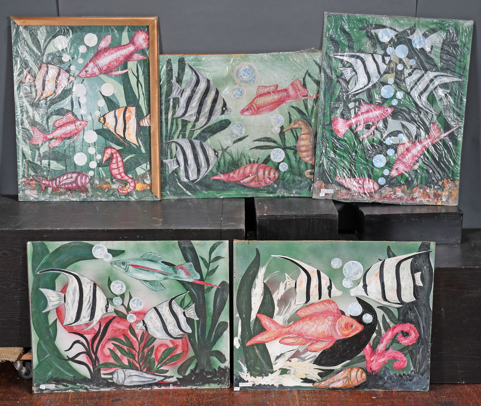 John Edward Welch. 5 Underwater Fish Scenes. (1 of 1)