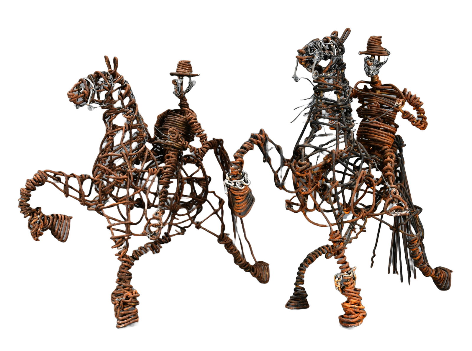 Vannoy Streeter. Men on Highstepping Horses. (1 of 3)