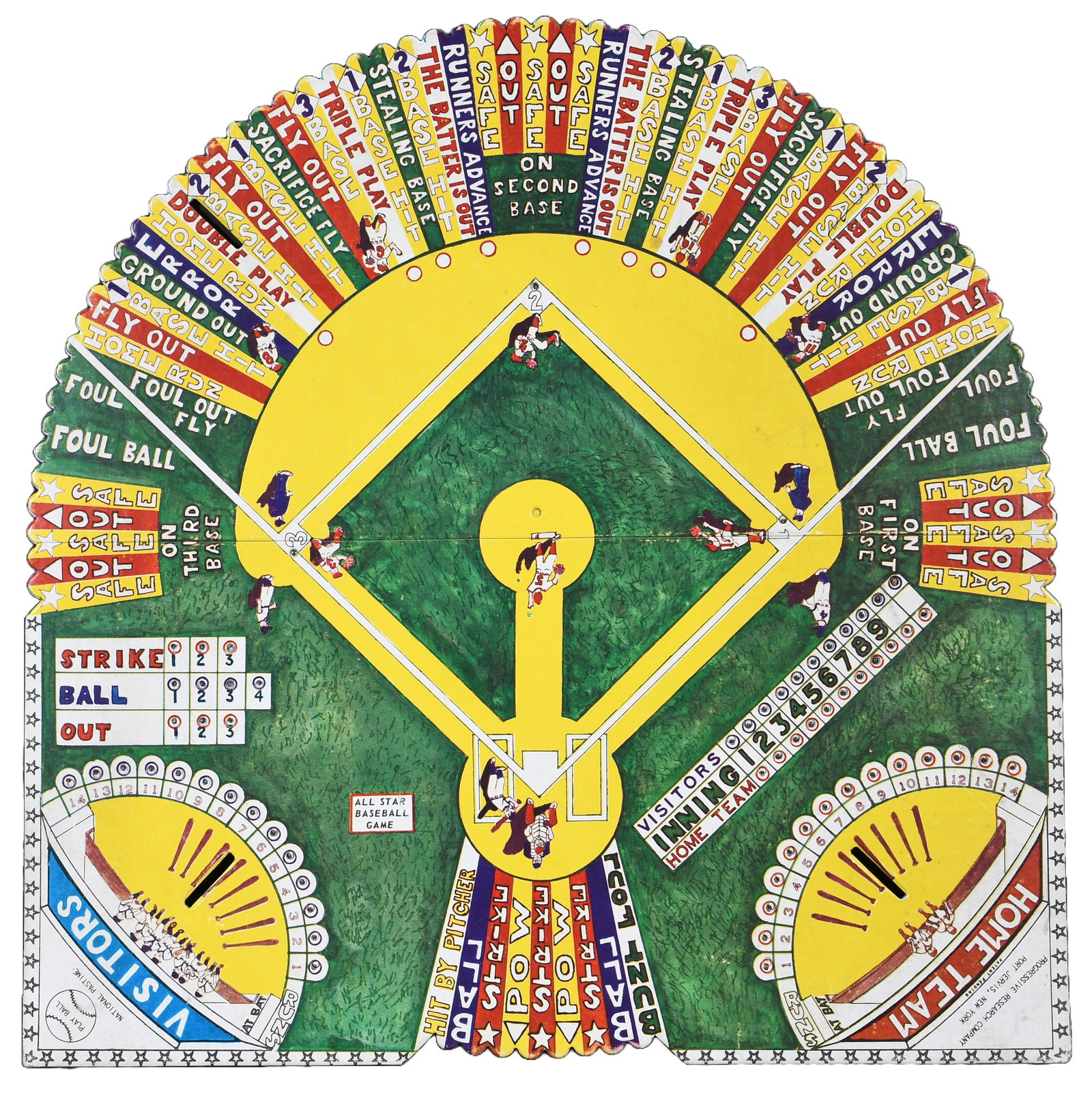 Edward C. Nagrodzki. Game Board Prototype. (1 of 7)