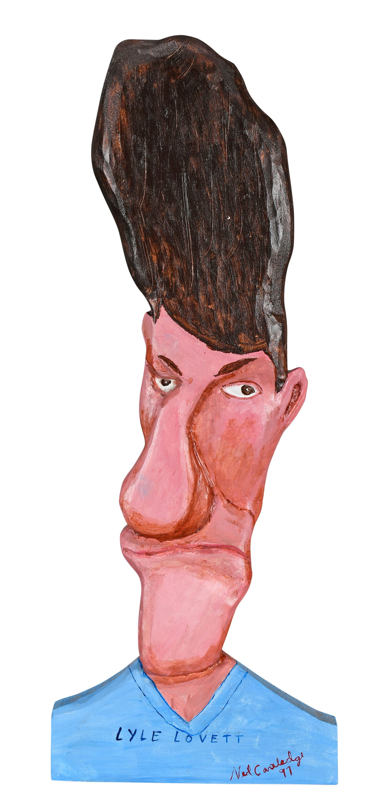 Ned Cartledge. Lyle Lovett. (1 of 3)