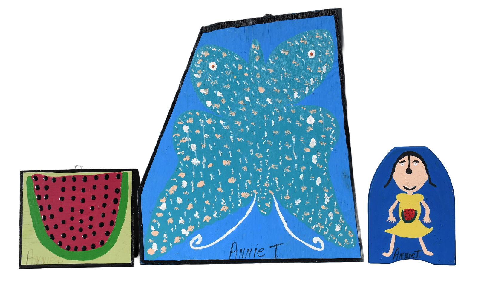 Annie Tolliver. Three Small Works. (1 of 3)