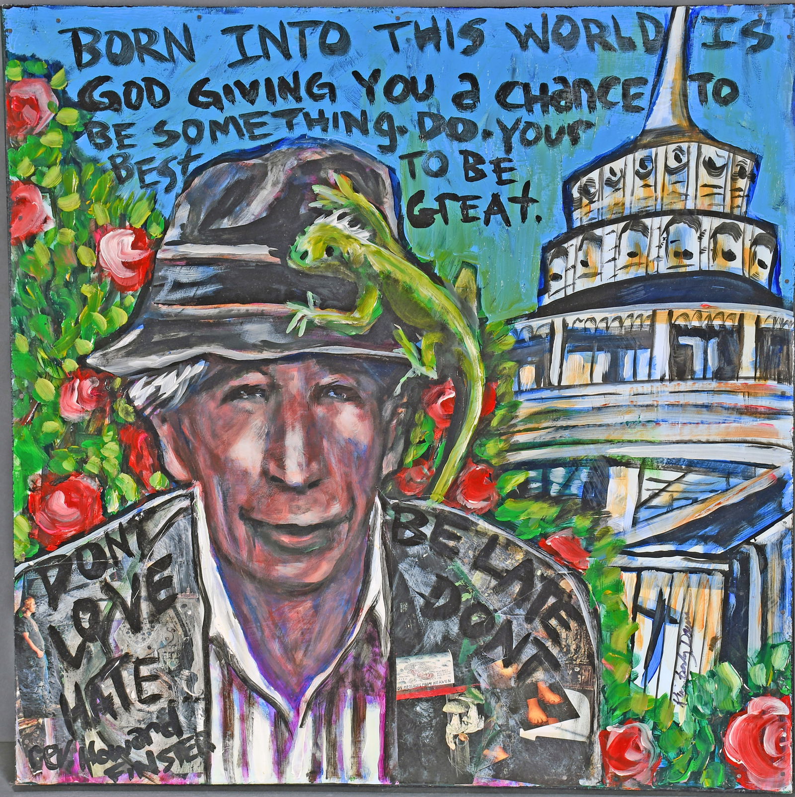 Kimberly Dean Crowder. Howard Finster. (1 of 1)