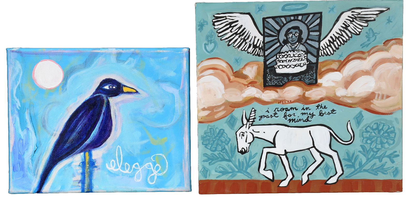 Anonymous and Eric Lagge. Two Works, Church Goin Mule and Bird of the World. (1 of 2)