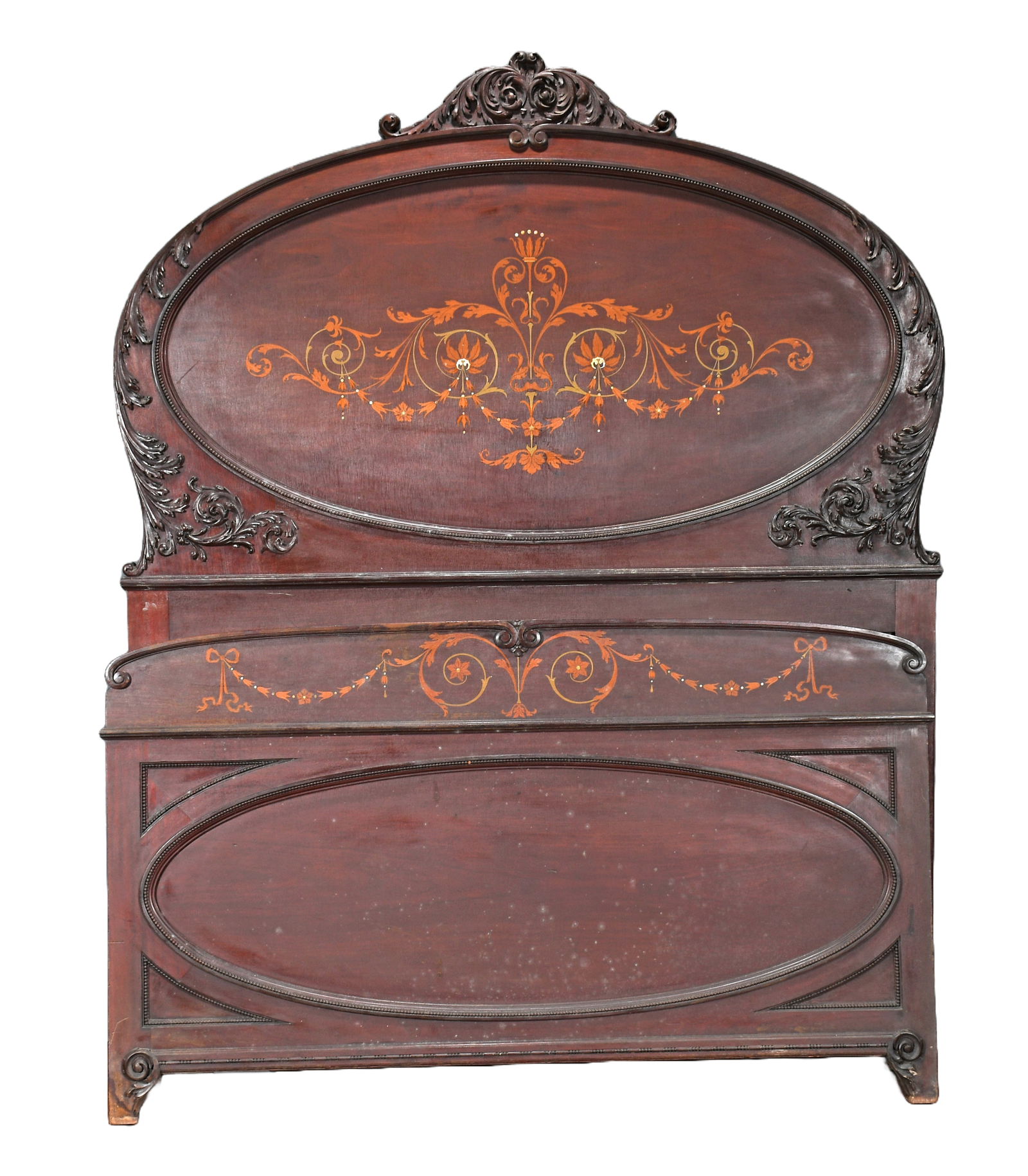 Margaret Mitchell's Bed including Headboard and Footboard. (1 of 6)