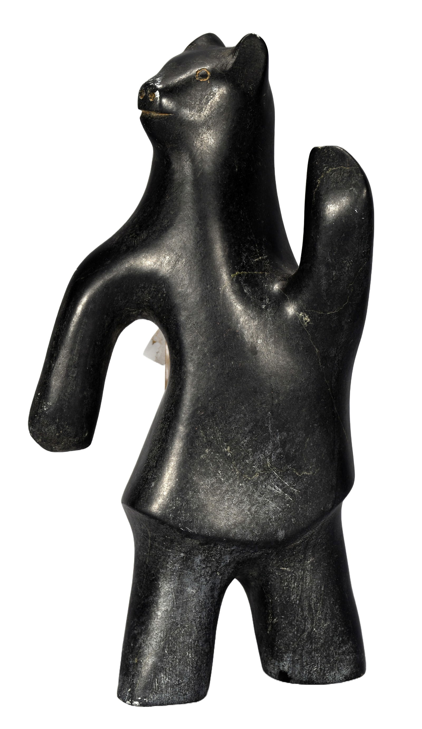 Paulassie Pootoojosh. Stylized Inuit Bear. (1 of 4)