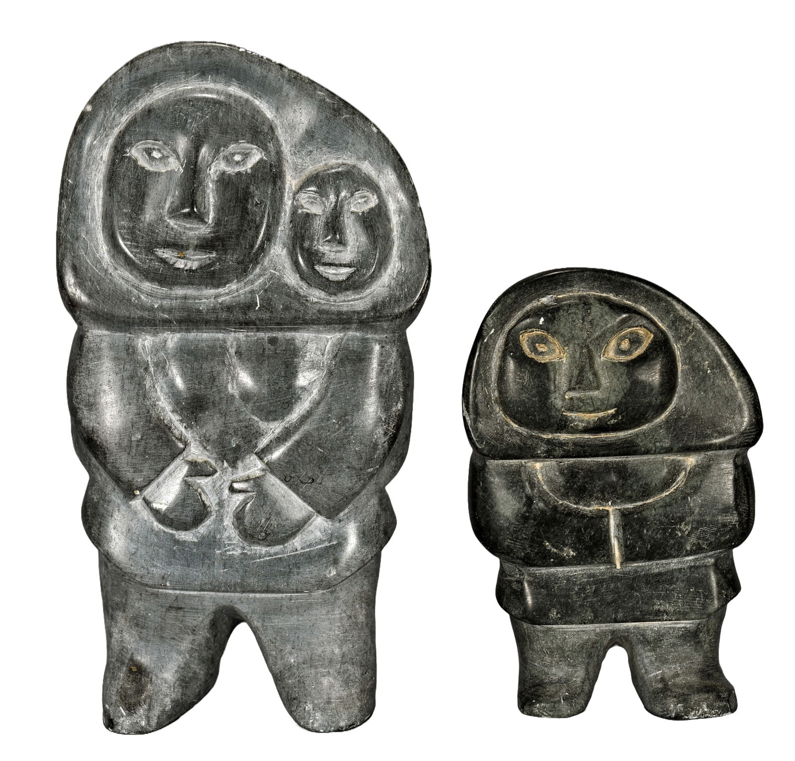 Pair of Inuit Figures. (1 of 4)
