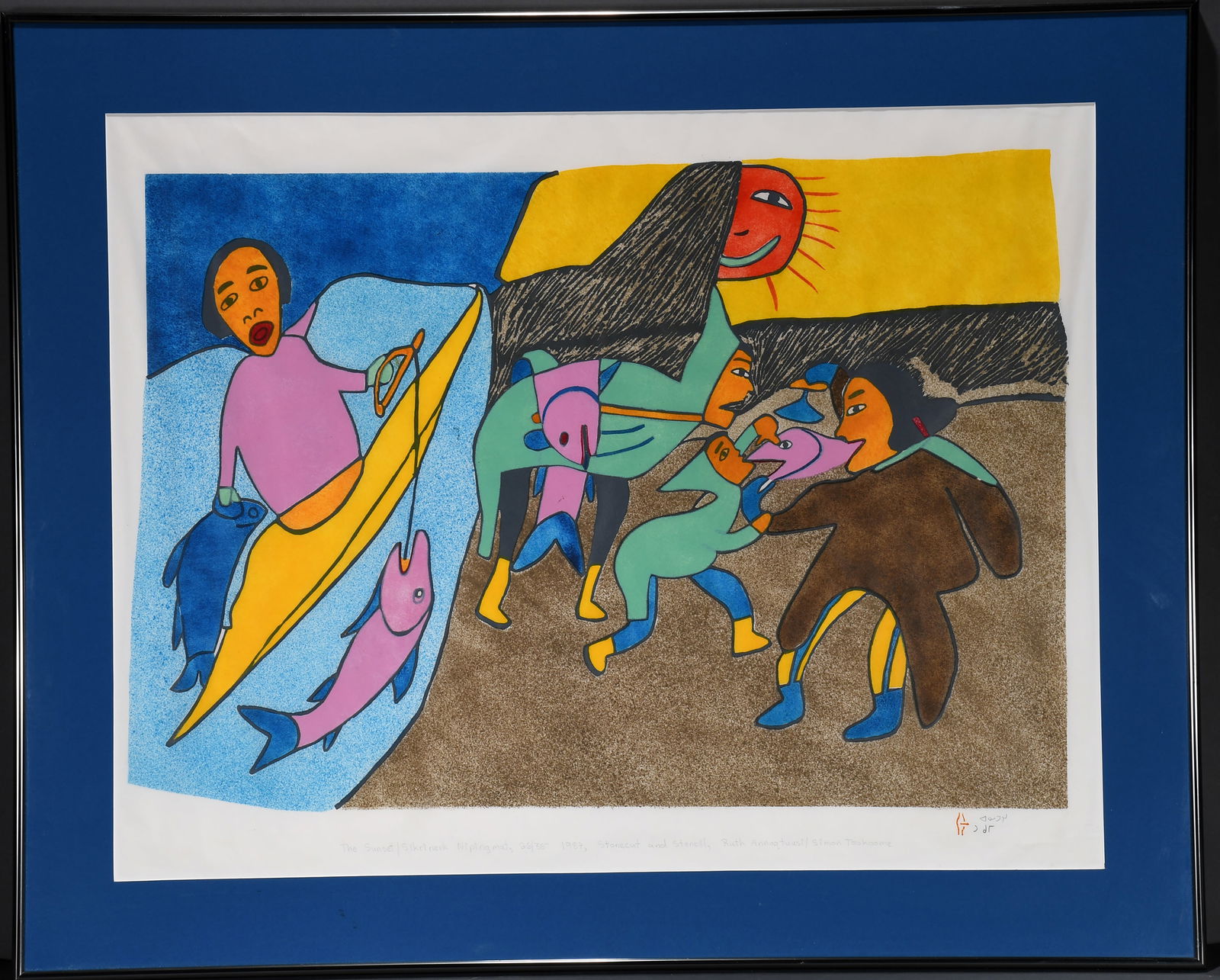 Ruth Annaqtuusi/Simon Tookoome. Inuit - The Sunset. (1 of 5)