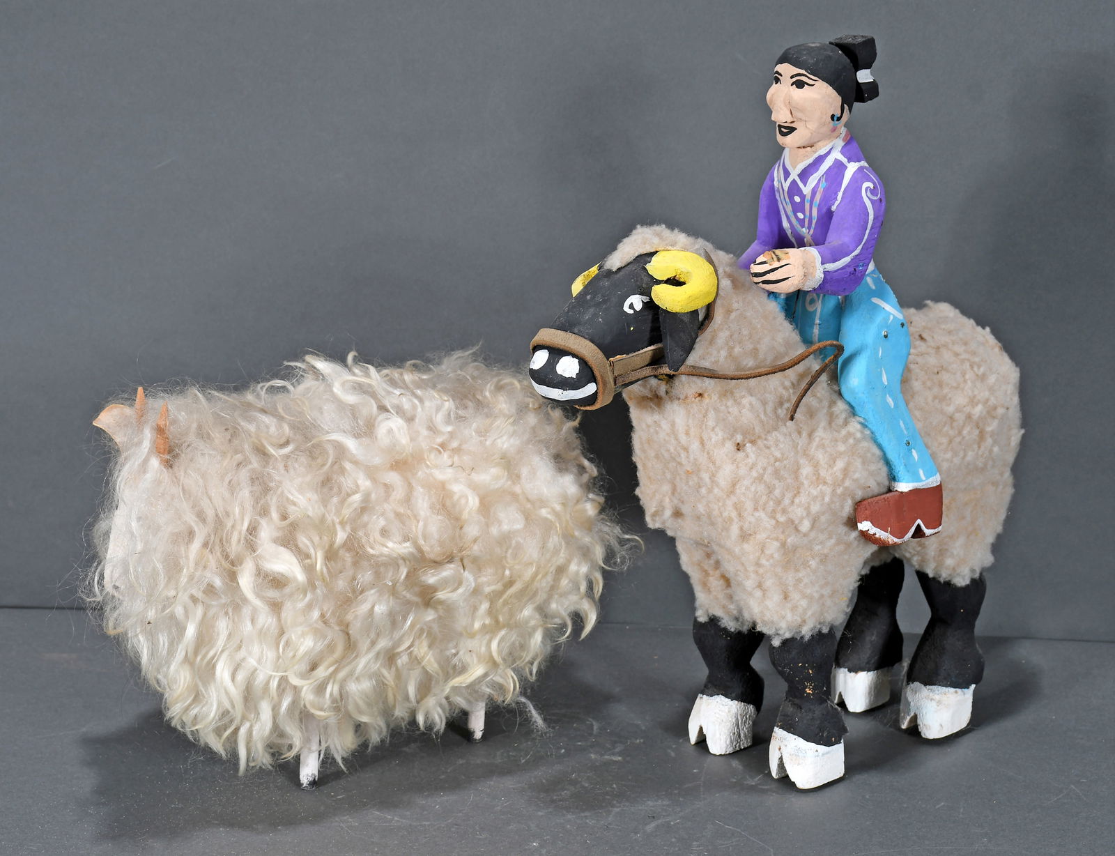 Delbert Buck. Ram and Sheep. (1 of 3)
