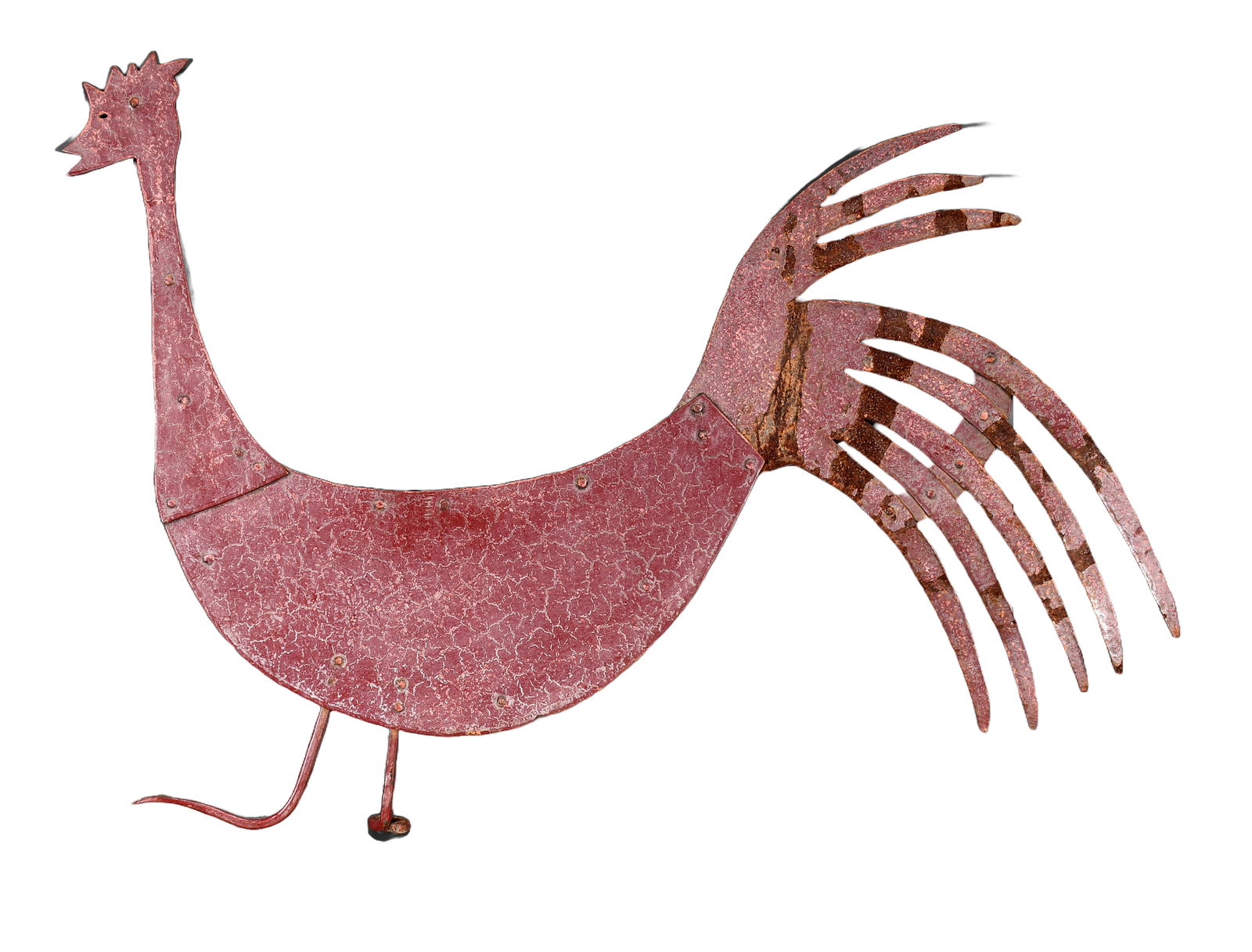 Red Rooster Weathervane. (1 of 3)