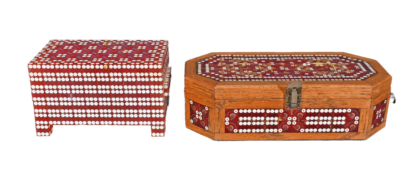 Pair of Dice Constructed Boxes. (1 of 4)