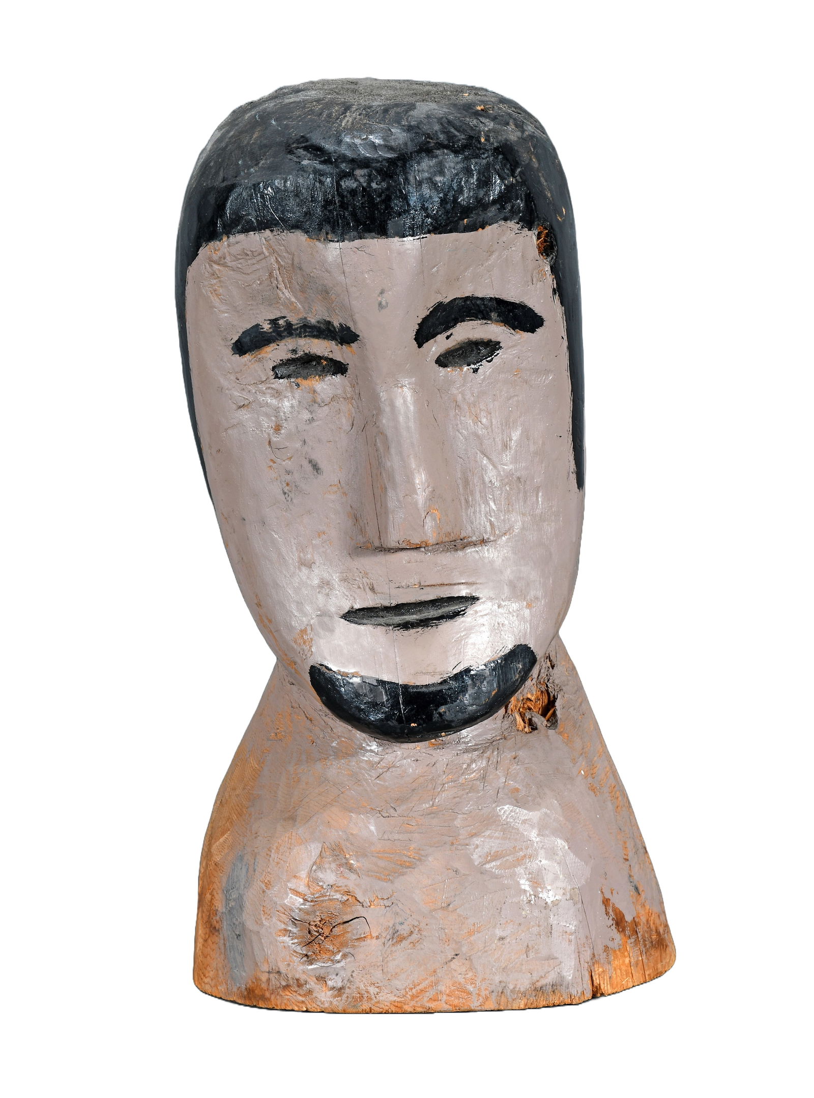 Possibly Central American Man's Bust. (1 of 5)