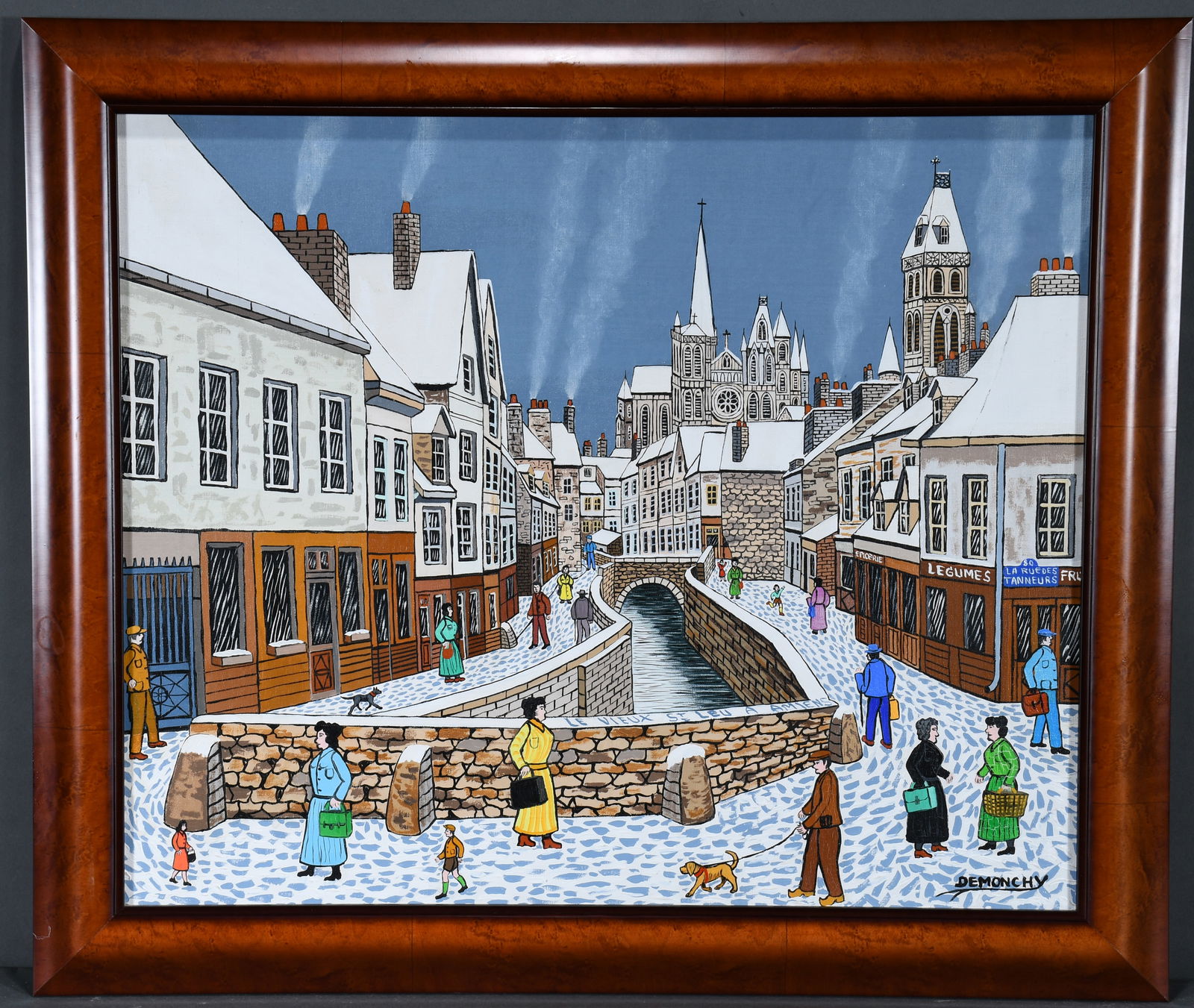 Andre' Demonchy. Le Vieux St. Leu a Amiens. (1 of 4)