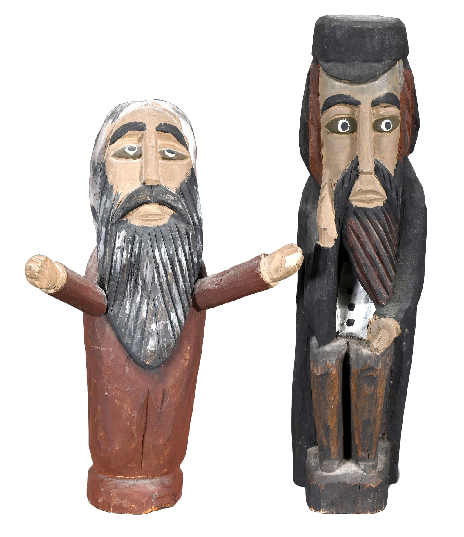 Adam Zegadlo. Two Works, The Preacher and Thinker. (1 of 3)