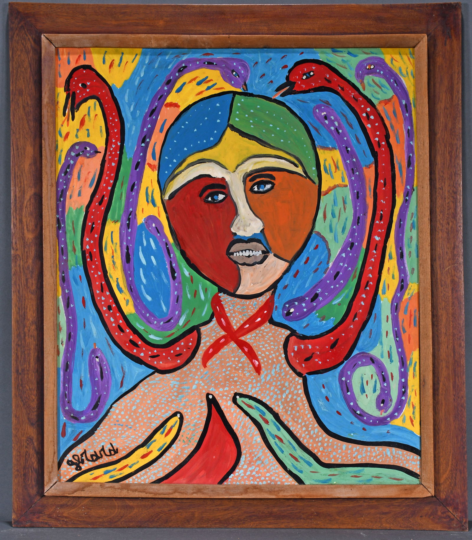 Gerard Fortune. Snake Woman. (1 of 2)