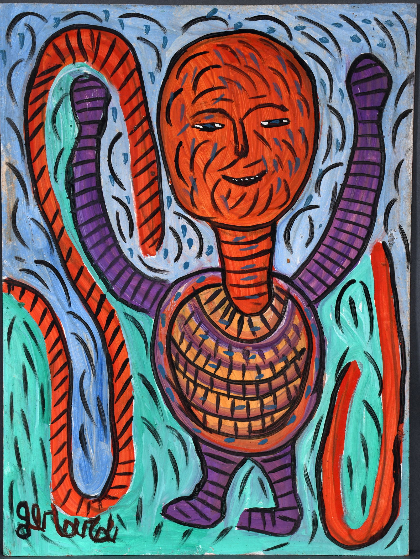 Gerard Fortune. Snake Handler. (1 of 1)