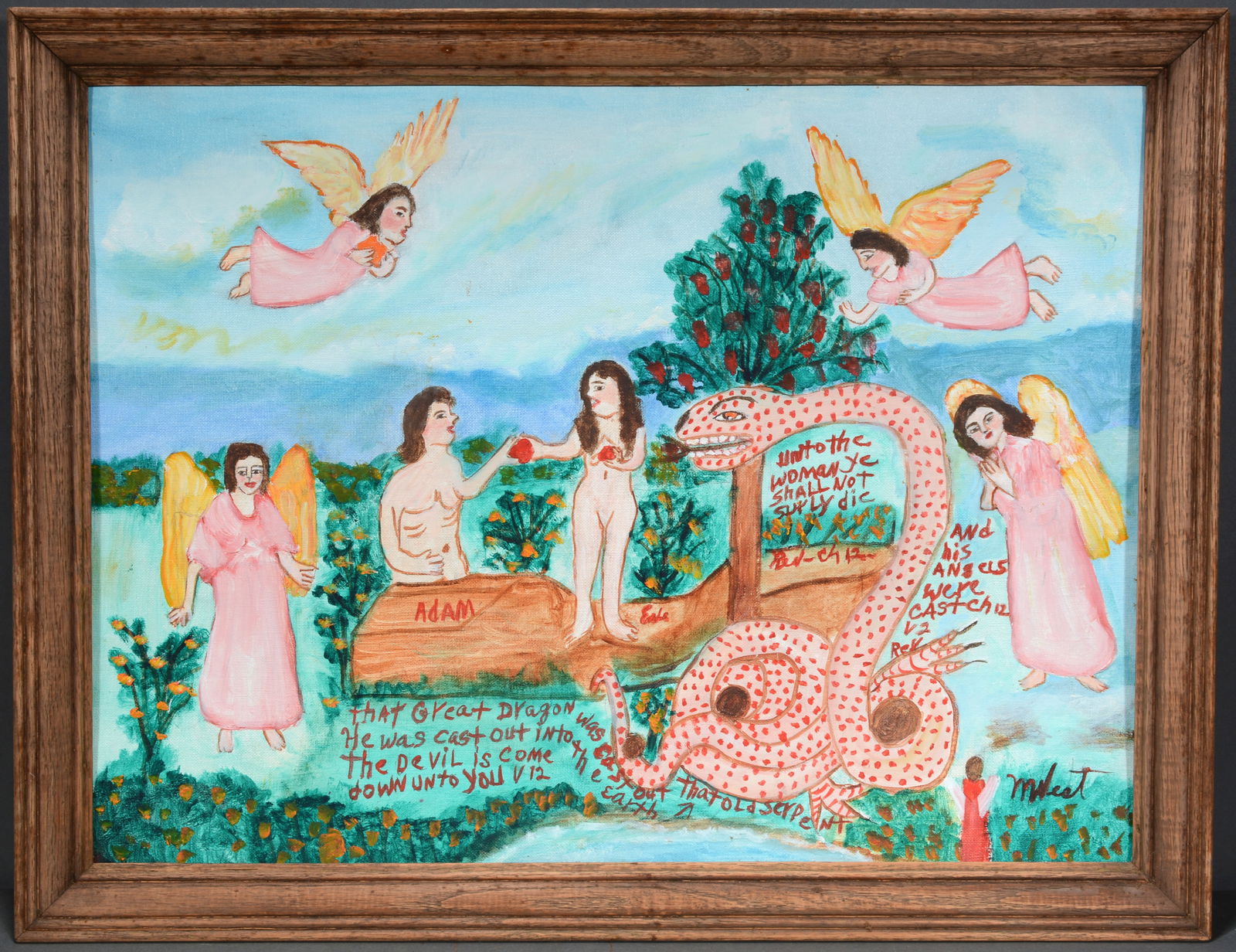 Myrtice West. Adam and Eve. (1 of 3)