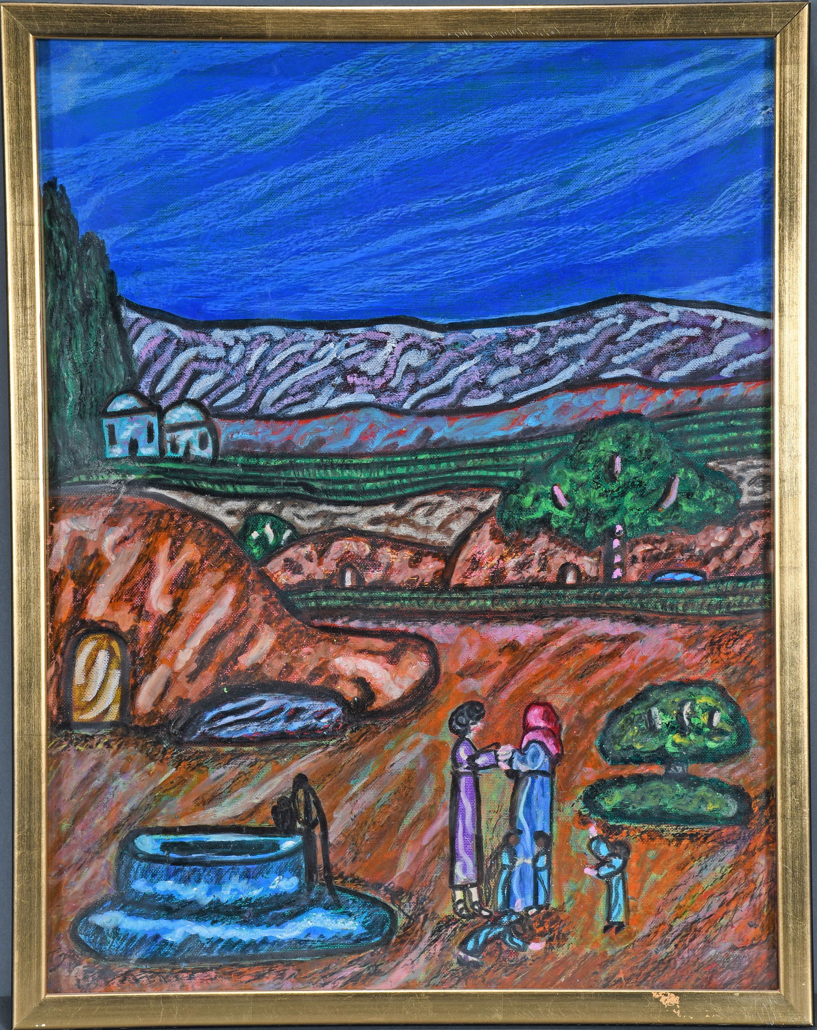 Anthony Joseph Salvatore. Rebecca at the Well. (1 of 4)