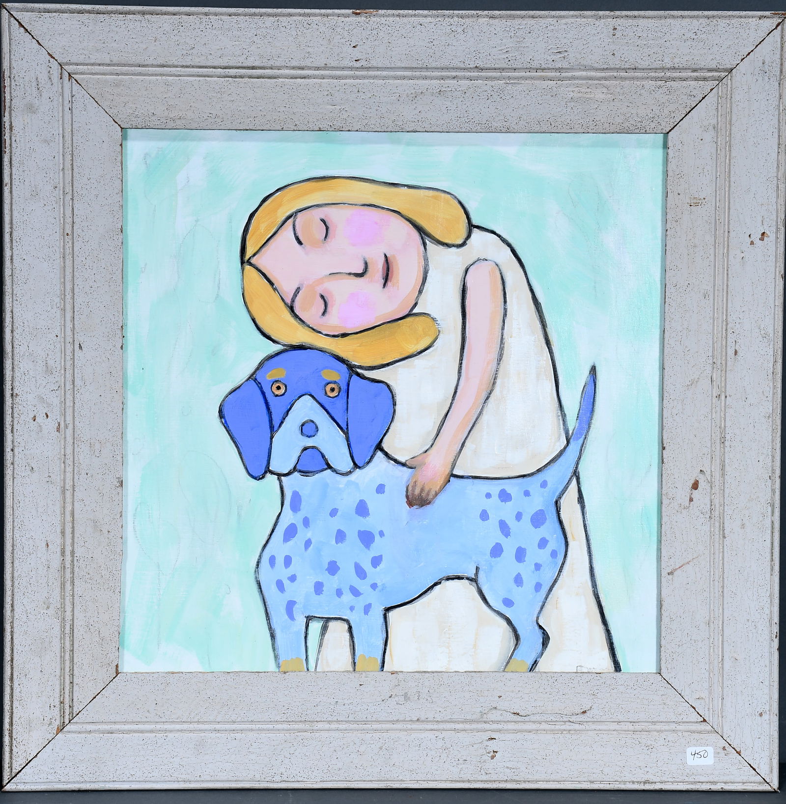 Mary Pousner. Blue Tick Hound. (1 of 2)