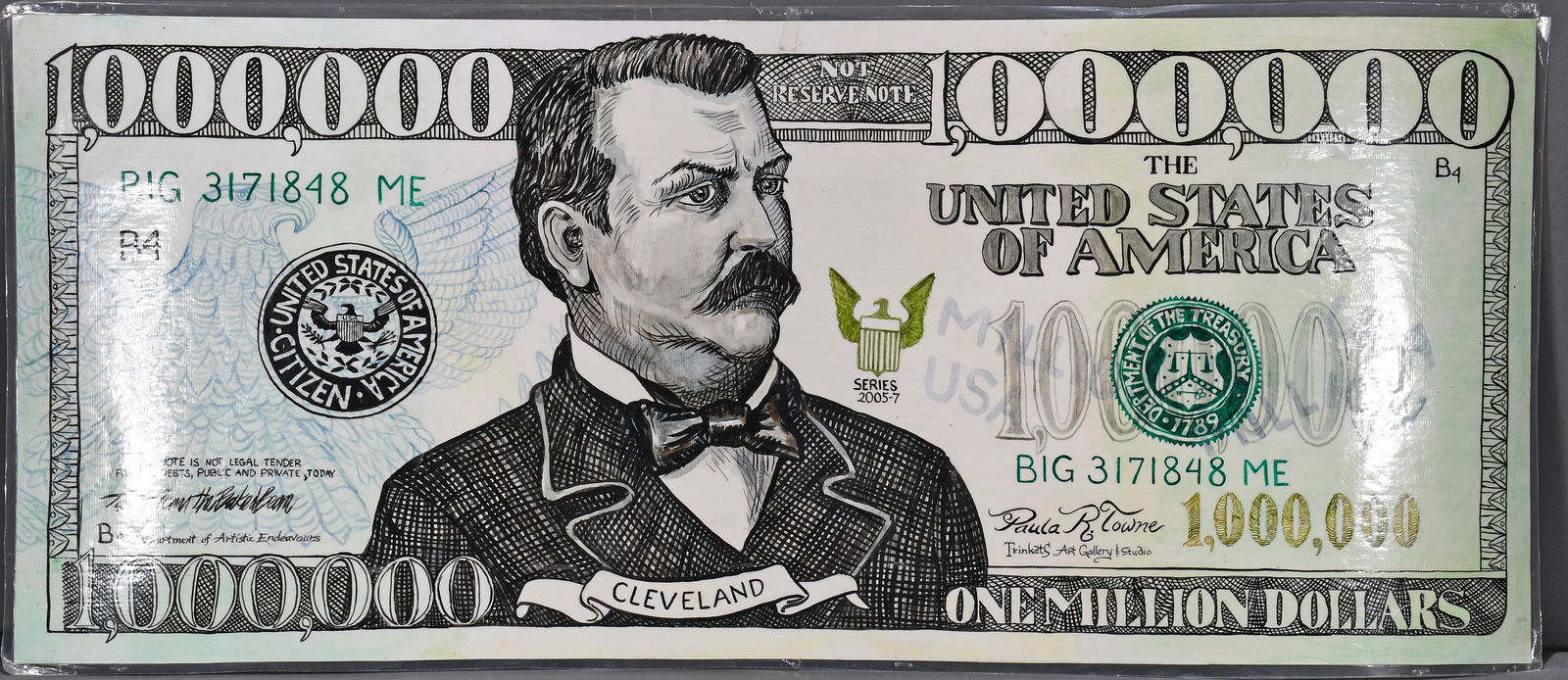 Paula Towne. Million Dollar Bill. (1 of 3)