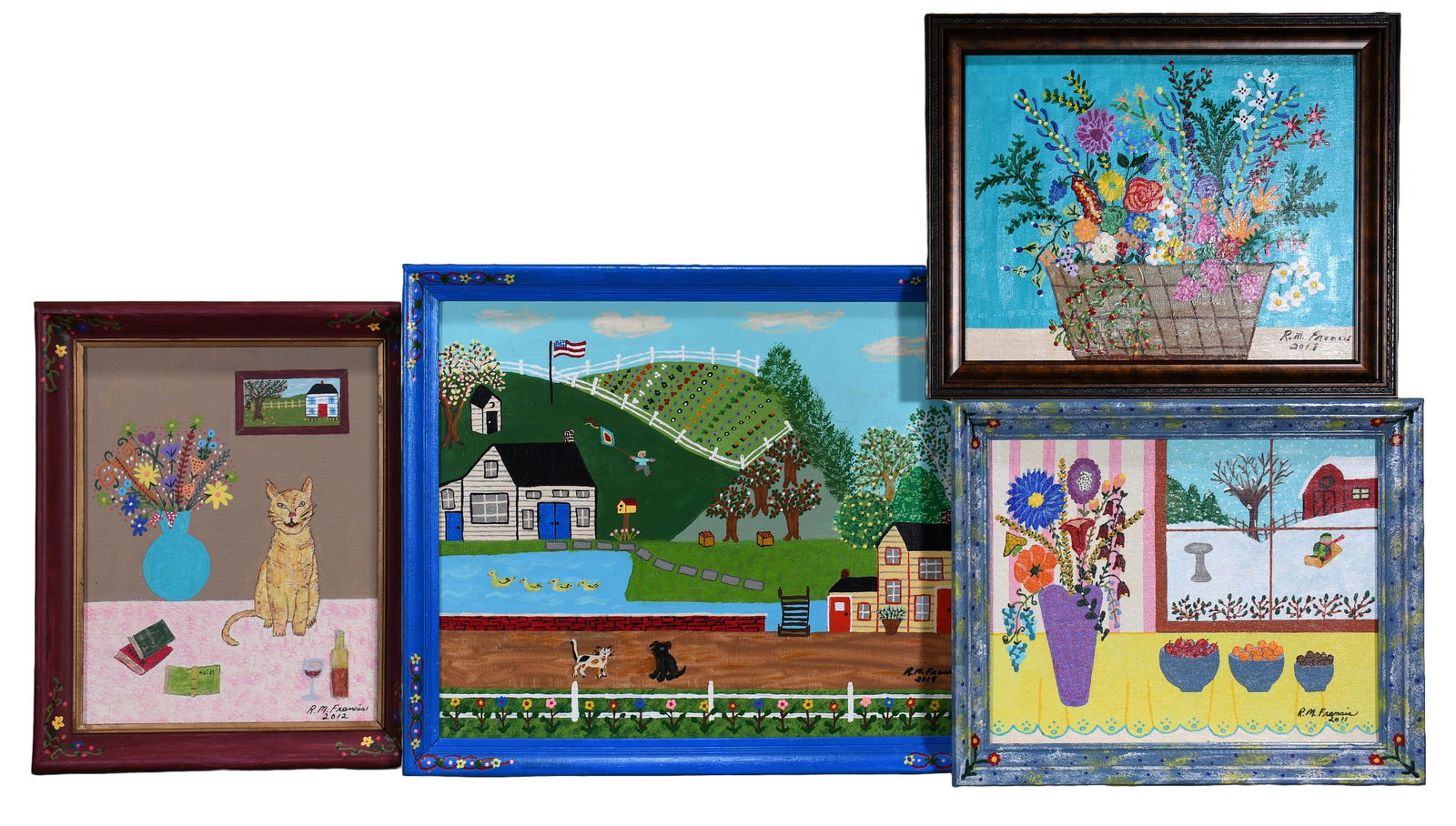 Rose Marie Francis. Group of Four Works. (1 of 4)