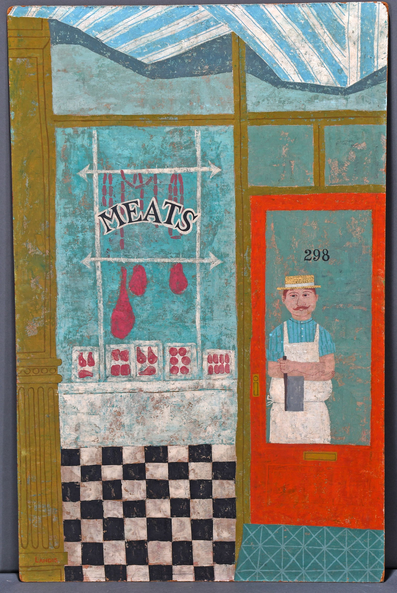 Joan Landis. The Meat Store. (1 of 1)