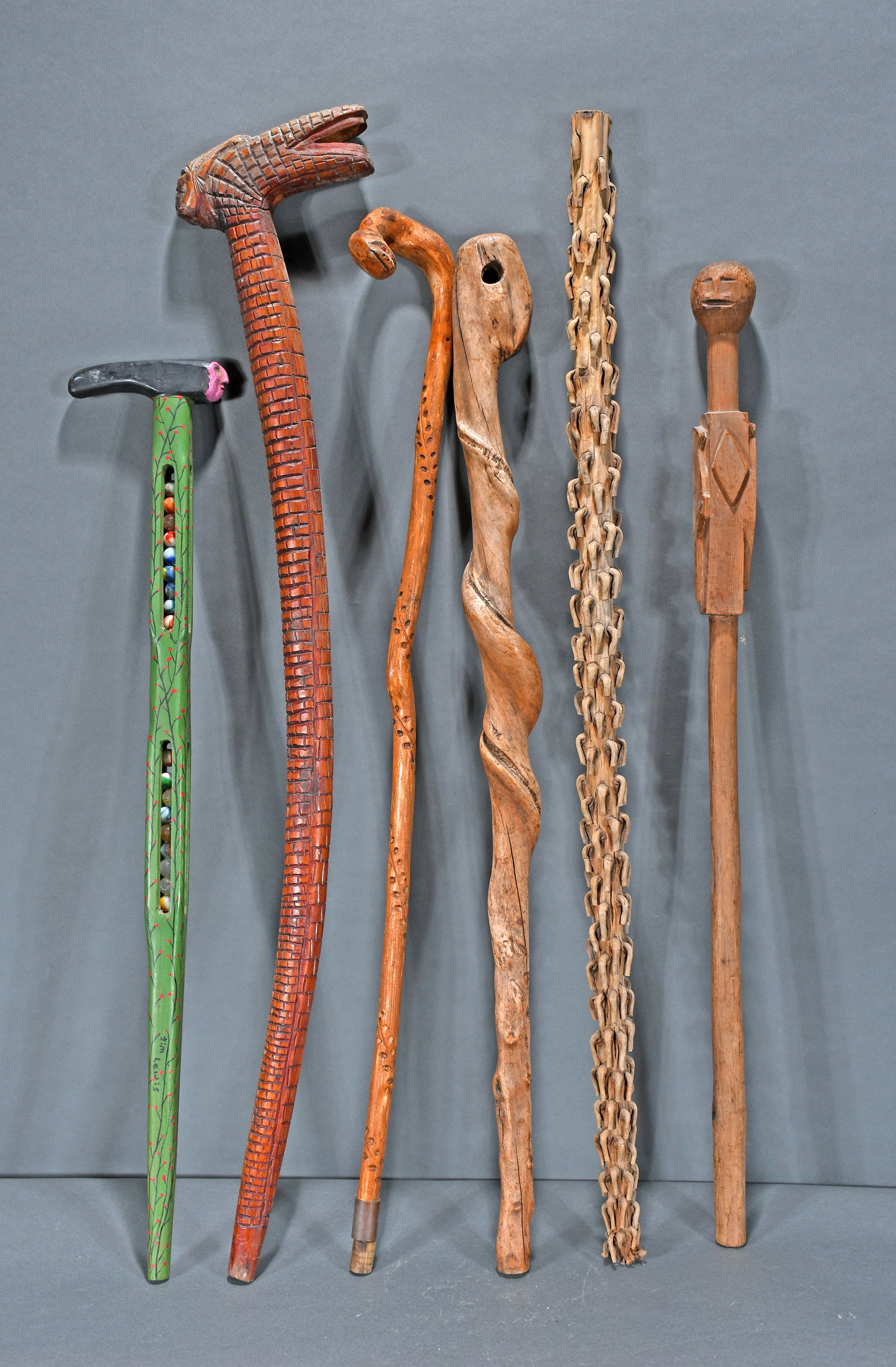 Six Walking Canes. (1 of 1)