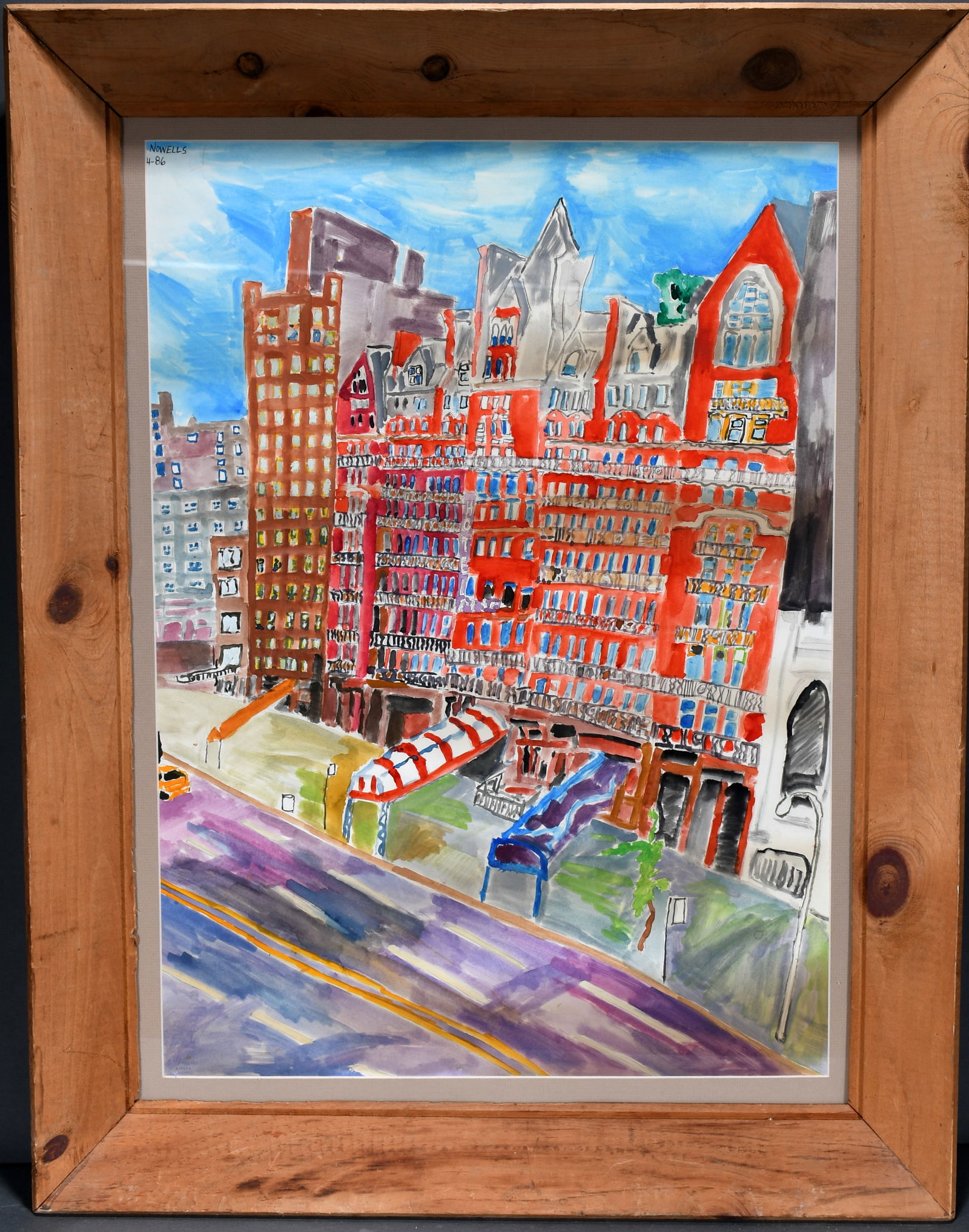 Nowells. City View with Hotel. (1 of 2)