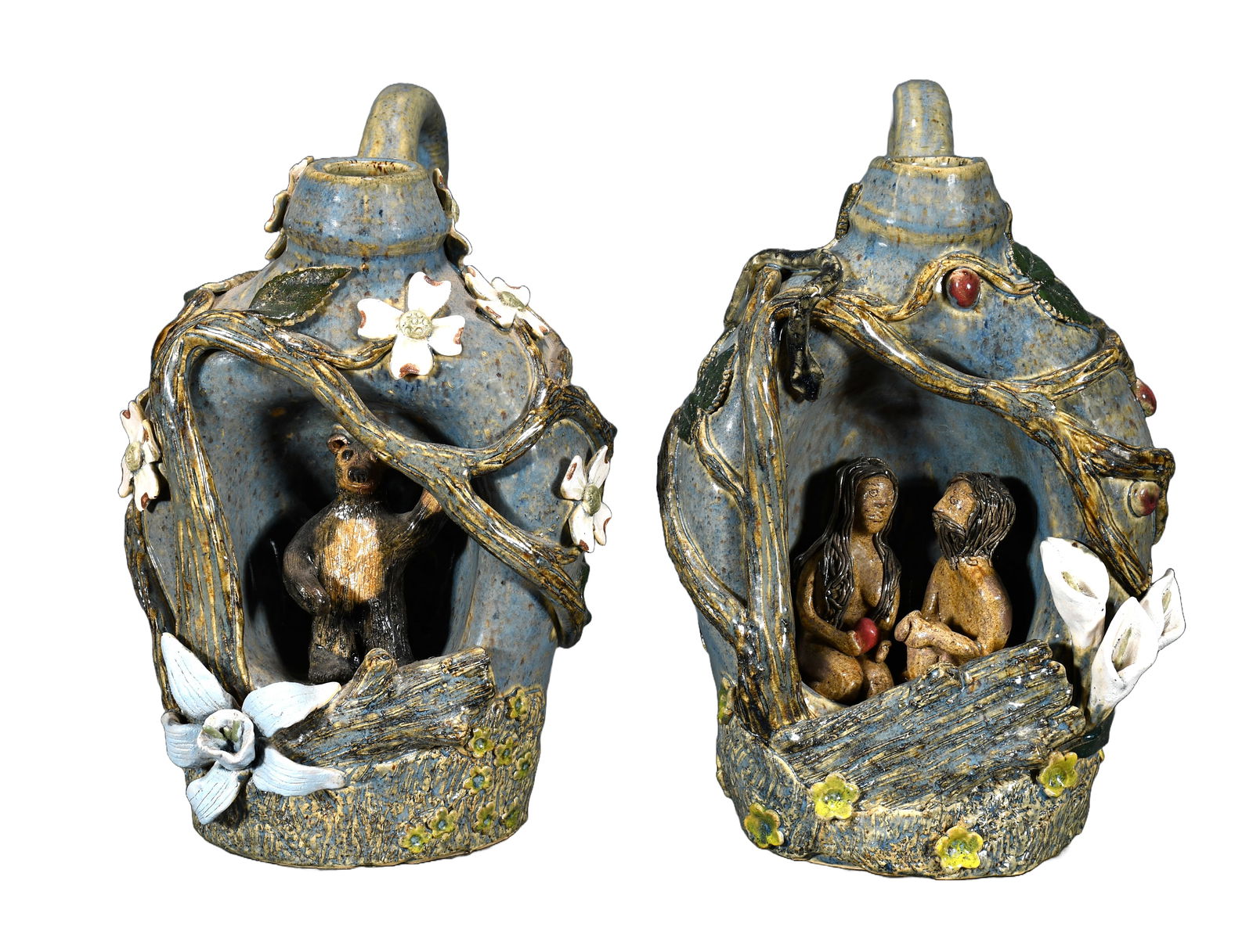 Lin Craven. Adam and Eve and Bear Jug. (1 of 6)