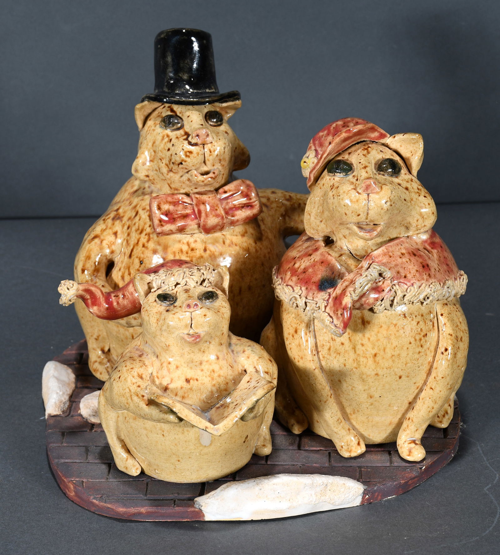 Lin Craven. Christmas Carol Cats. (1 of 3)