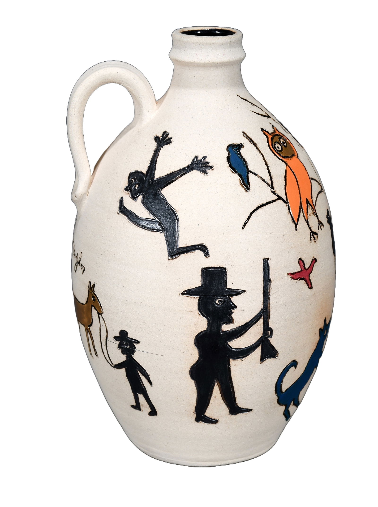 Rodney Leftwich. Bill Traylor Tribute Jug. (1 of 7)