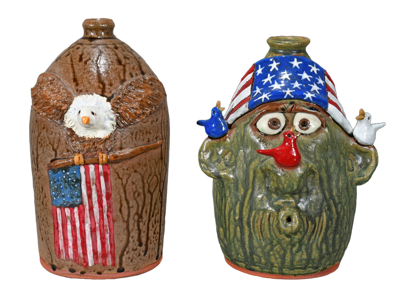 Brian Wilson & Mike Craven. Two Patriotic Pair of Works. (1 of 4)