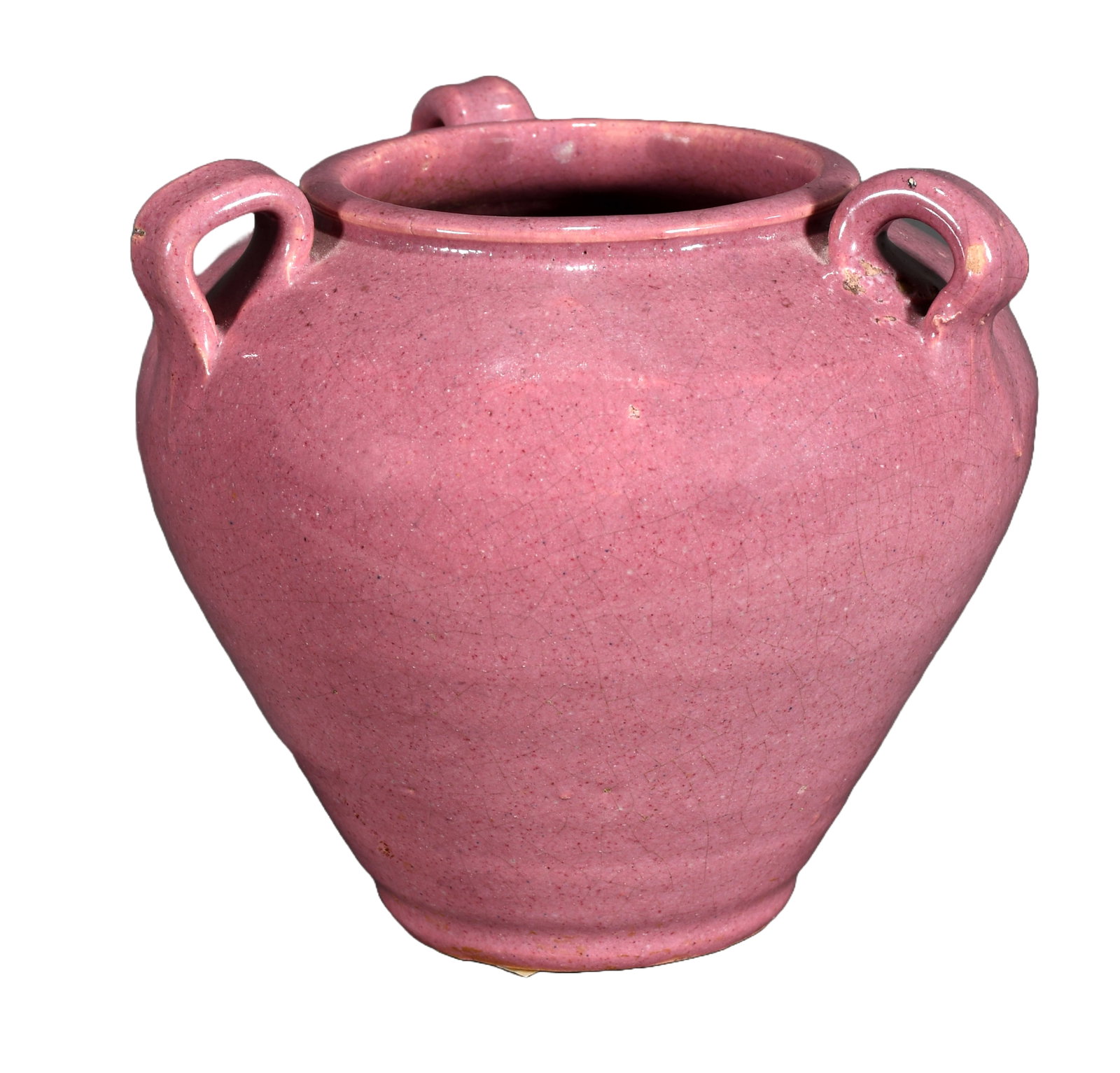 A.R. Cole. Mauve Vase.: A.R. Cole. Mauve Vase. c. 1930's. Stamped. Mint condition. 5" h. Est. $200-400. Ship: $45