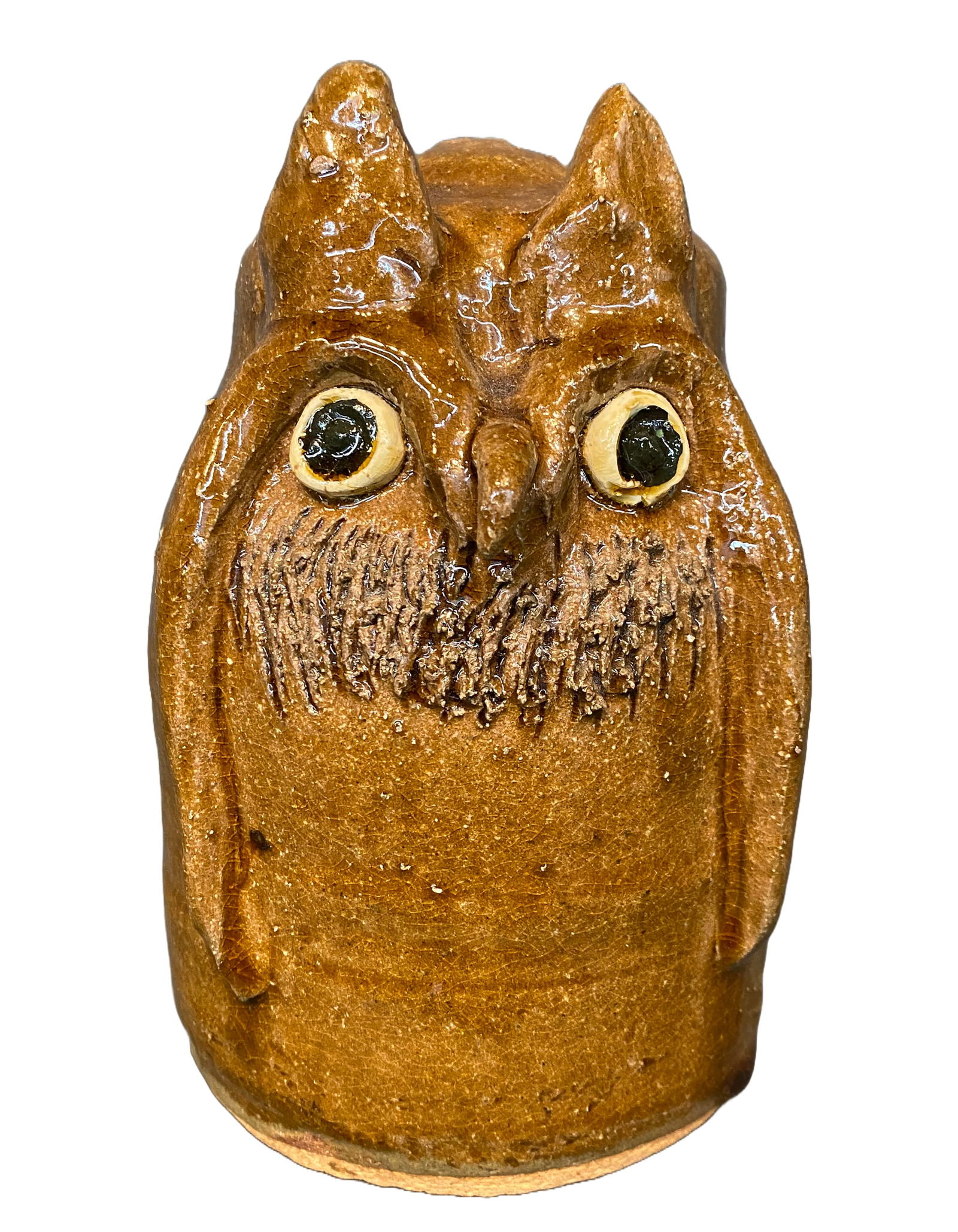 Reggie and Flossie Meaders. Owl. (1 of 3)