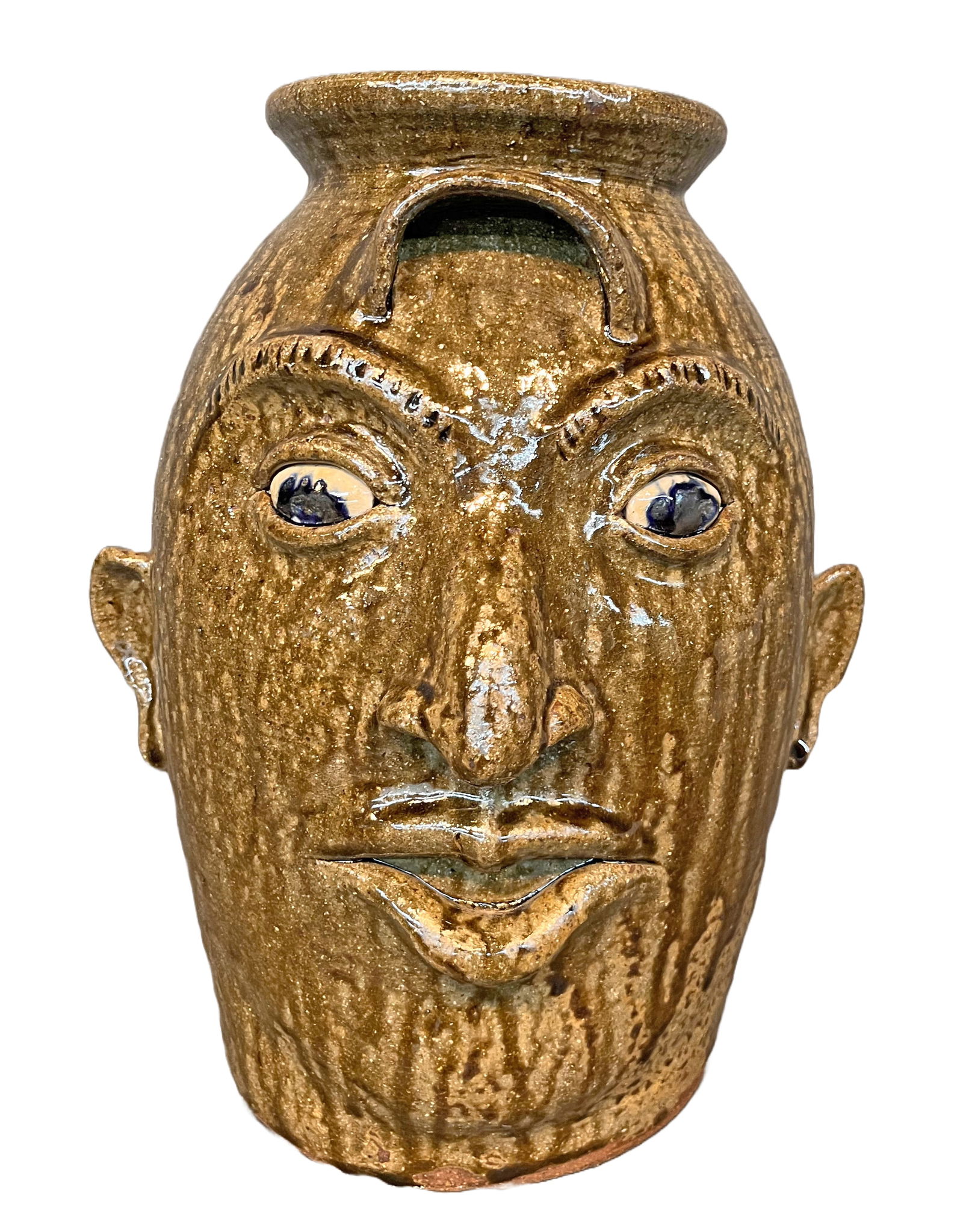 Clint Alderman. Three Gallon Face Churn. (1 of 5)