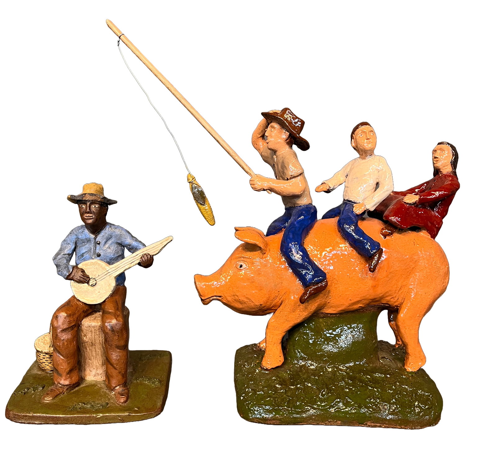 Clint Alderman. Pair of Figurines. (1 of 5)