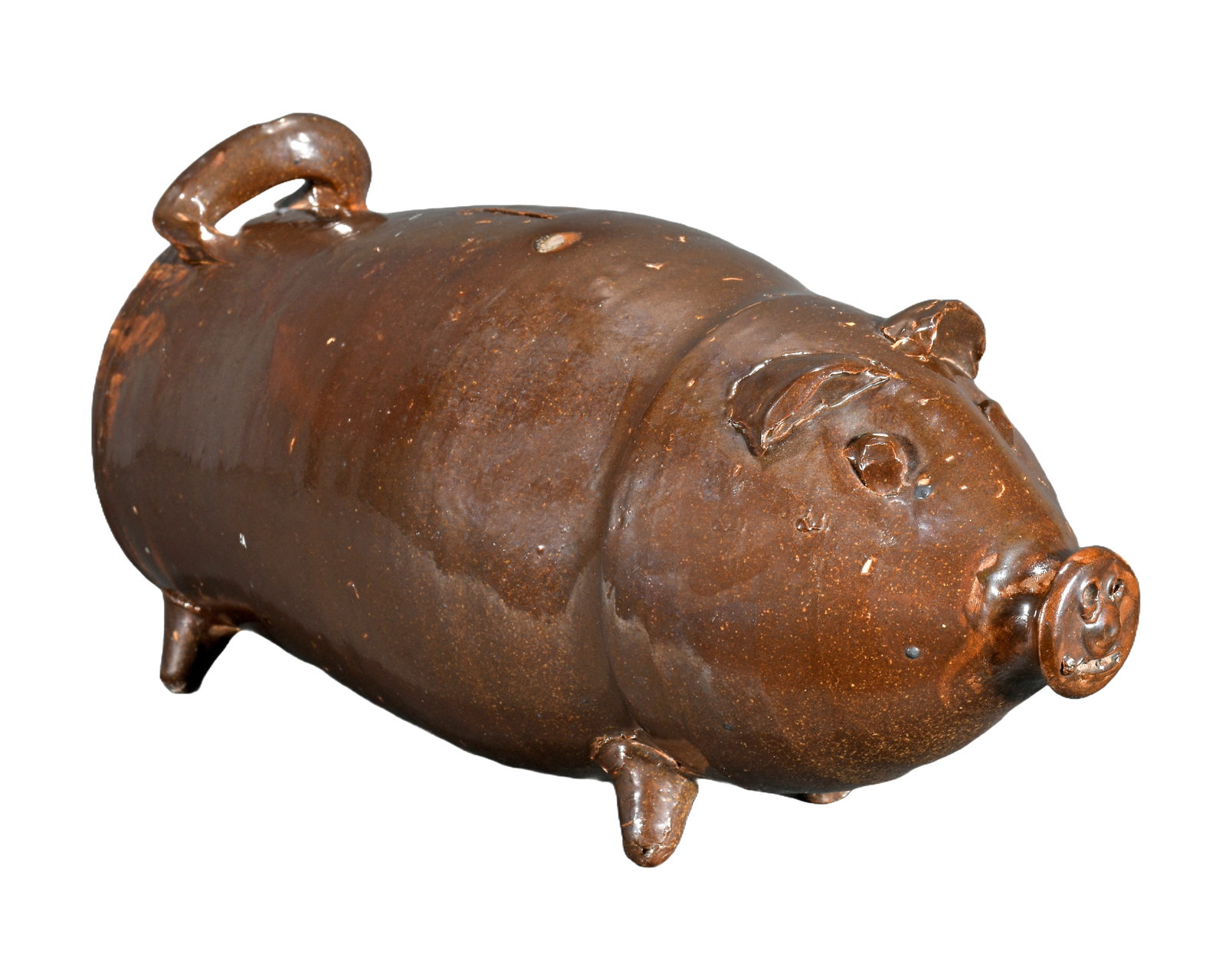 Norman Smith. Large Alabama Piggy Bank.: Norman Smith. Large Alabama Piggy Bank. Not signed. Mint condition. 16.5" long. Est. $300-500. Ship: $85