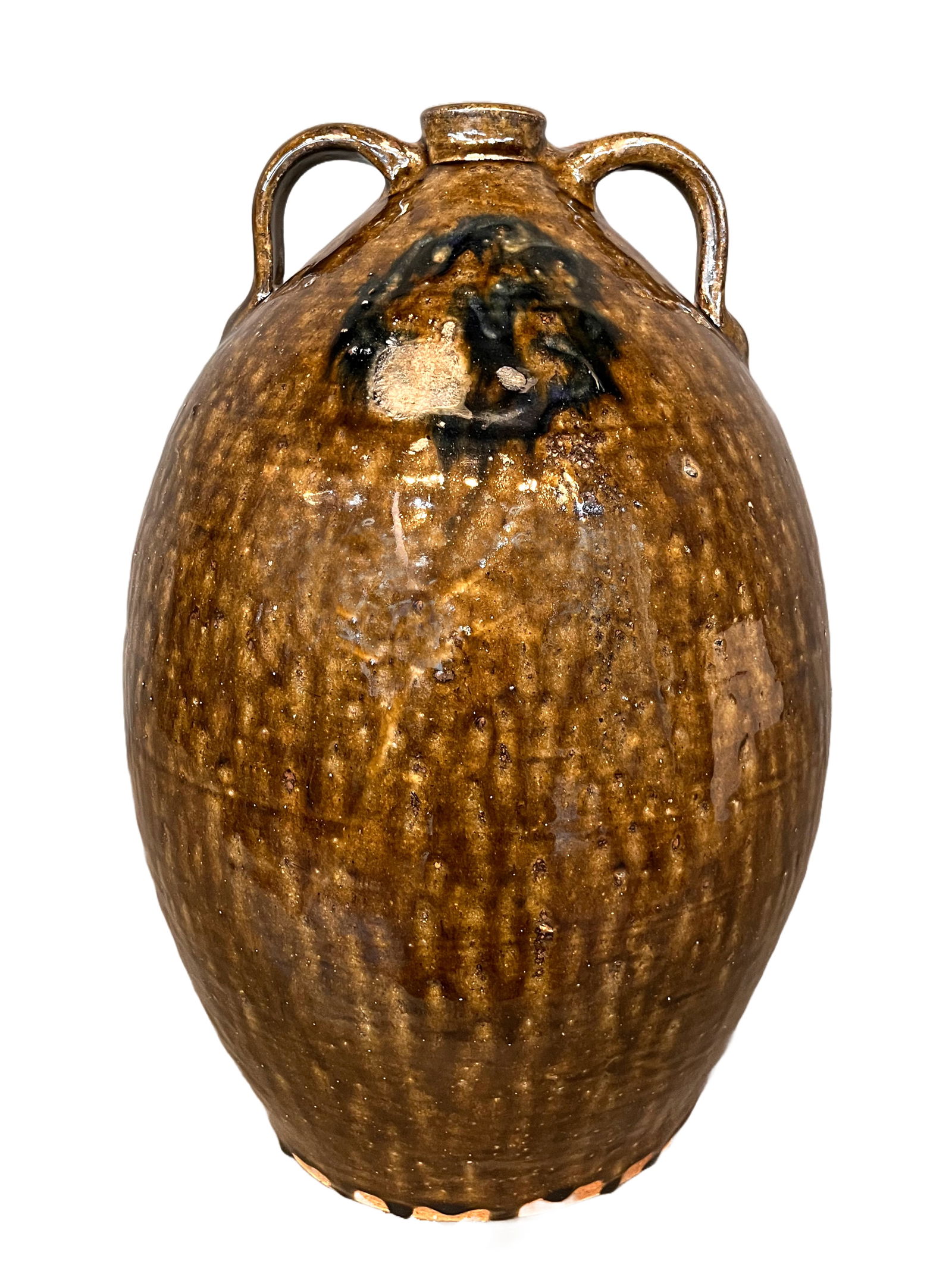 Shelby West. Five Gallon Double Handled Jug. (1 of 4)