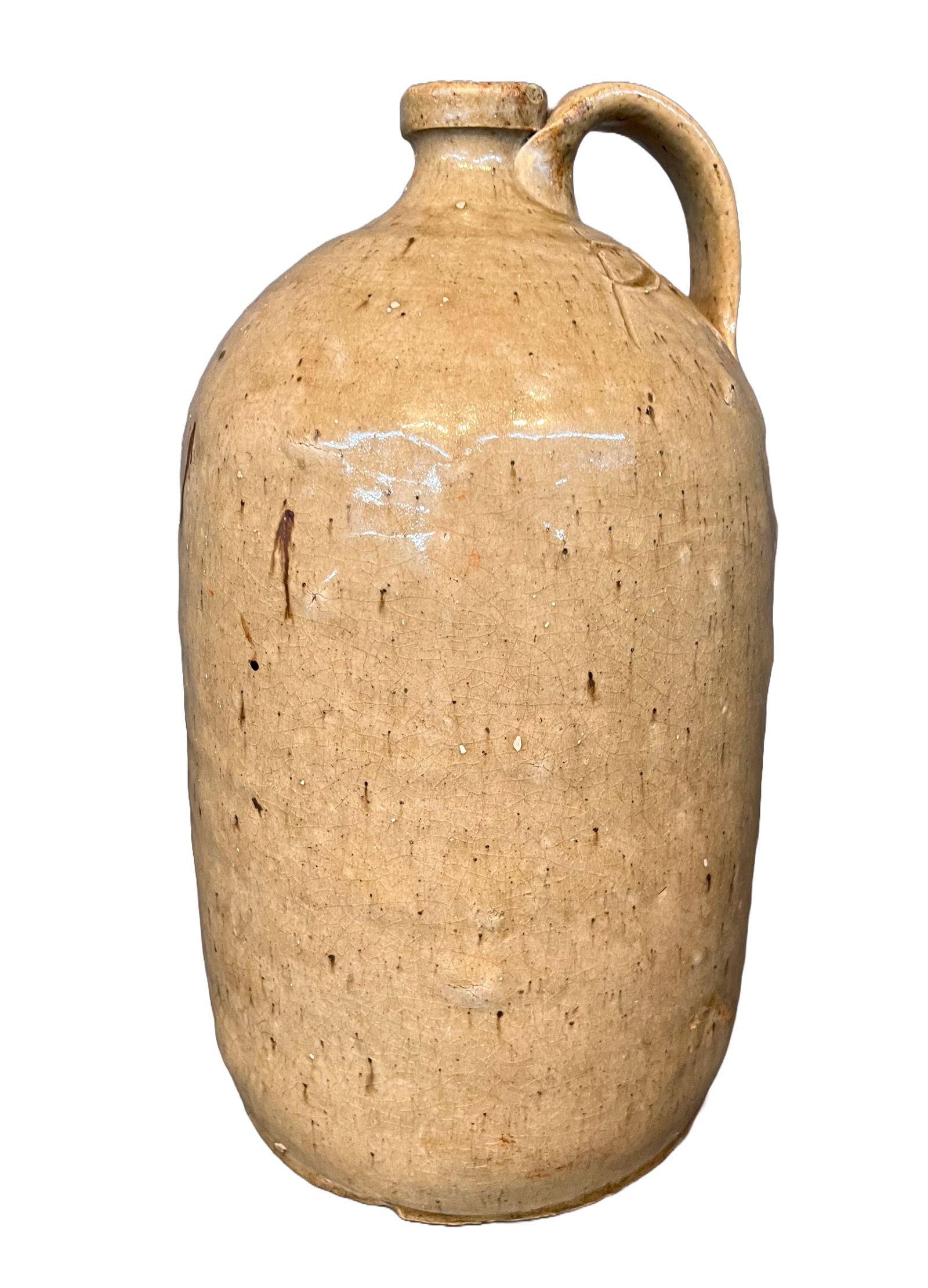 Stork, Landrum or Palissey (Attrib). 3 Gallon Whiskey Jug. (1 of 8)