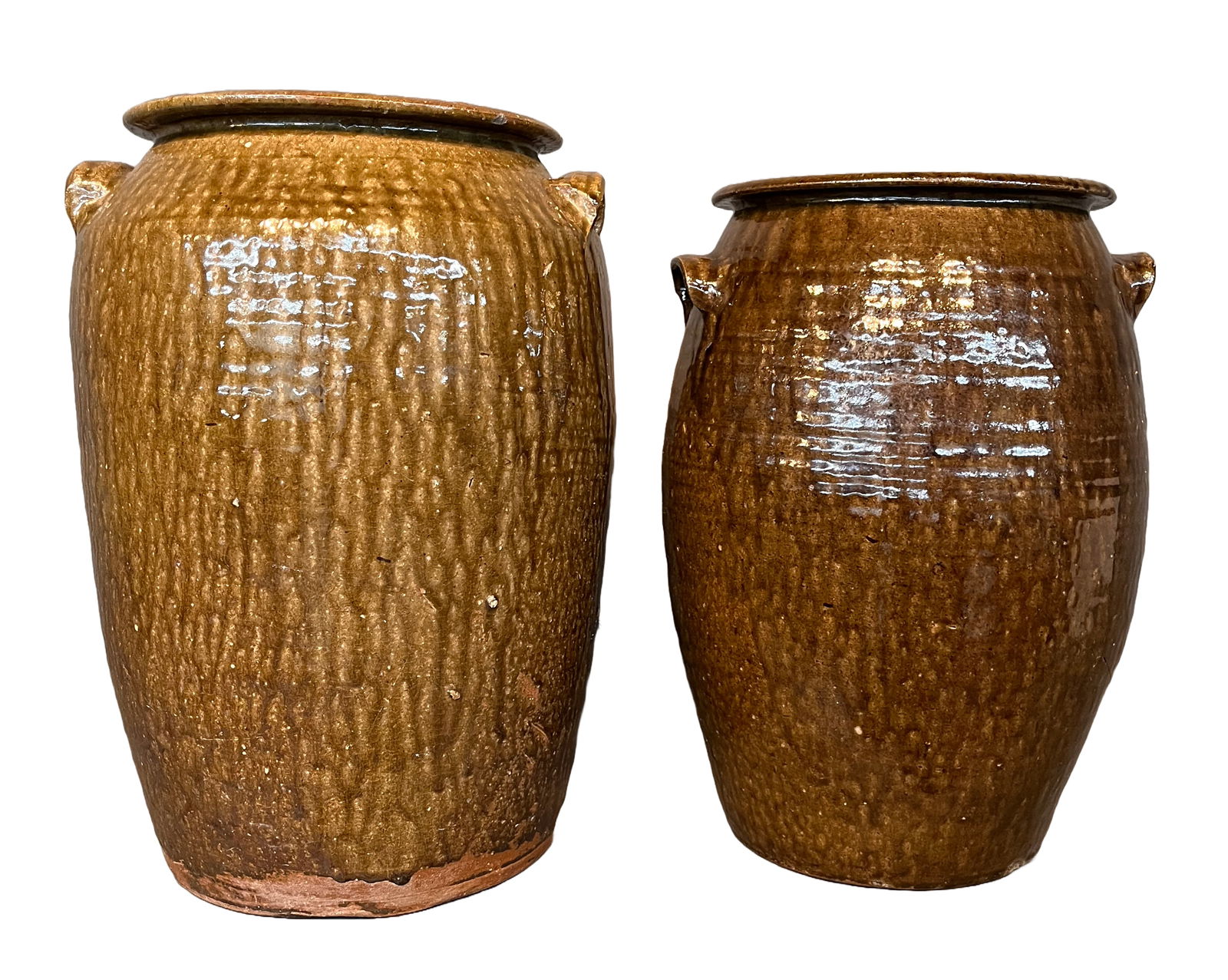 3 and 4 Gallon Catawba Valley, NC Churns. (1 of 7)