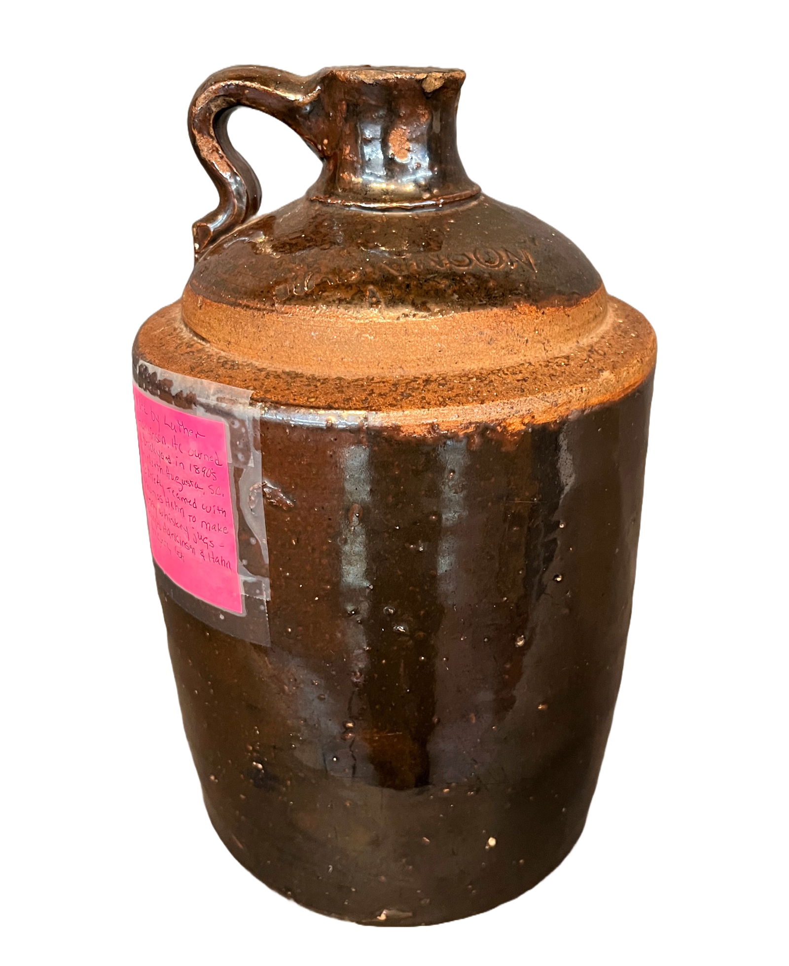 Luther Hankison. Whiskey Jug. (1 of 5)