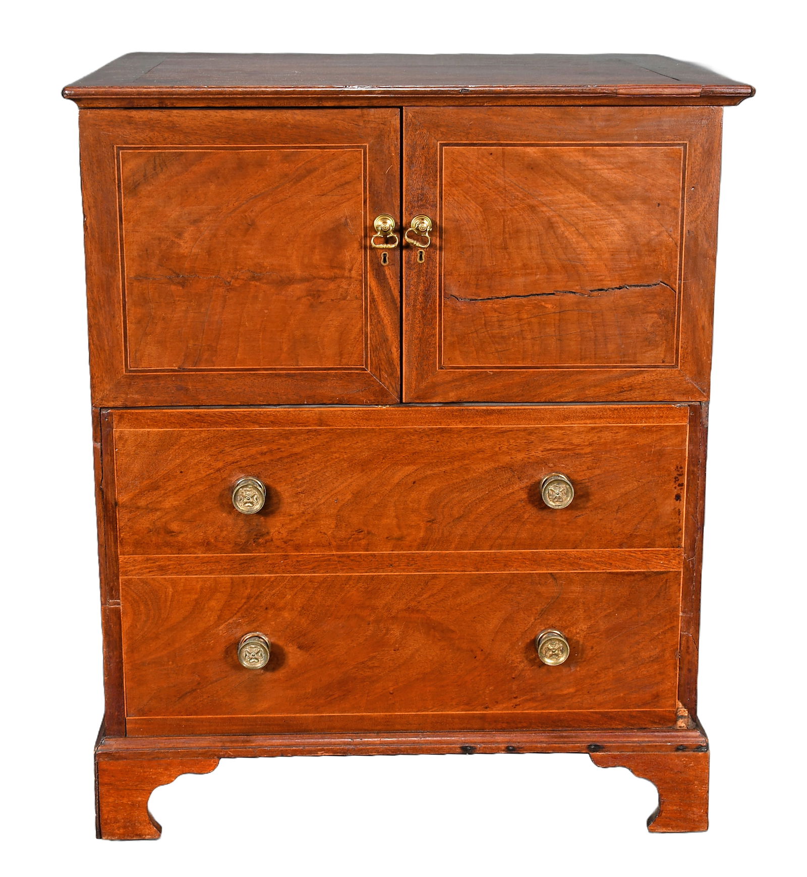 English Mahogany Console Table. (1 of 8)