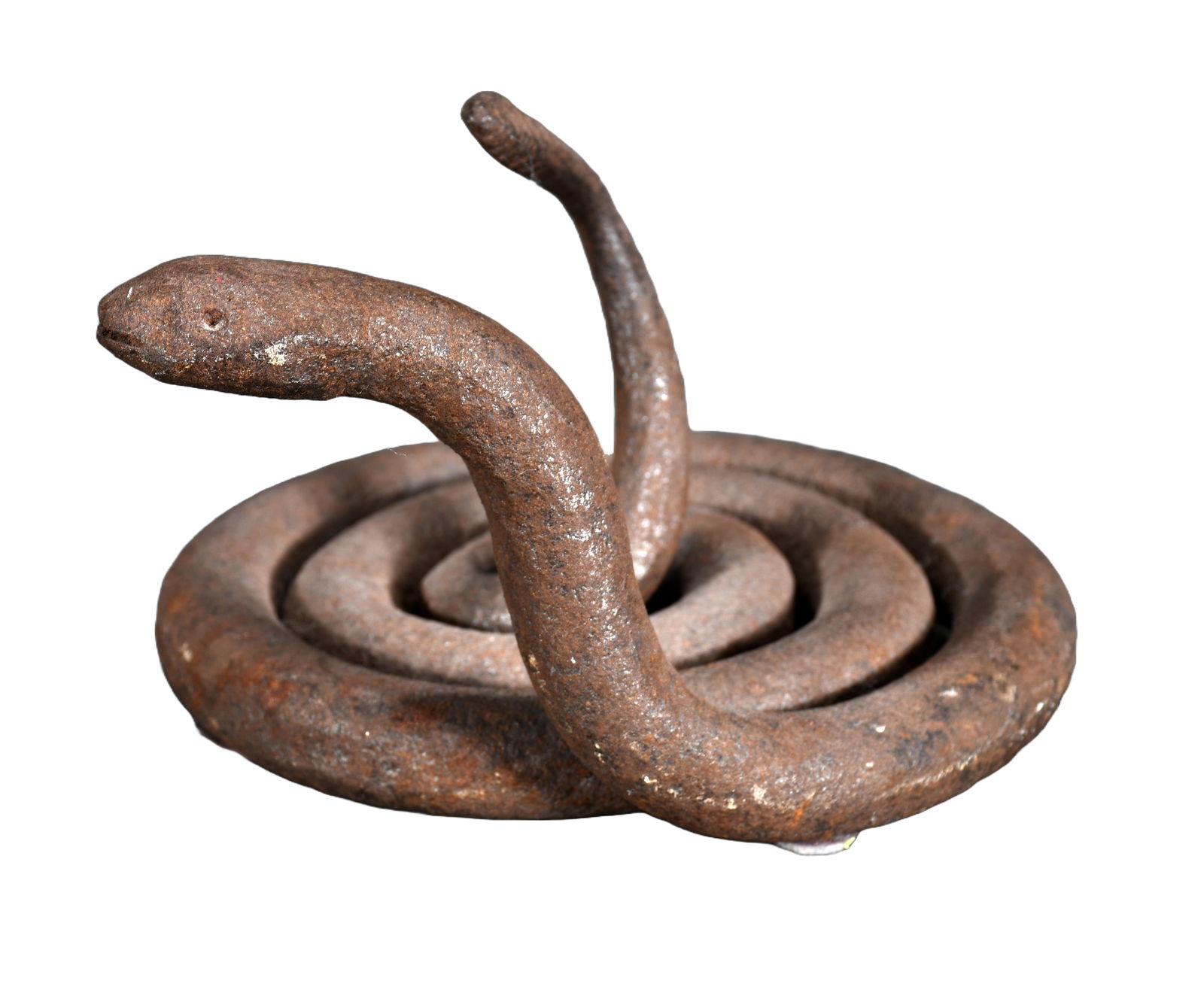 Blacksmith End-of-the-Day Coiled Rattlesnake. (1 of 4)