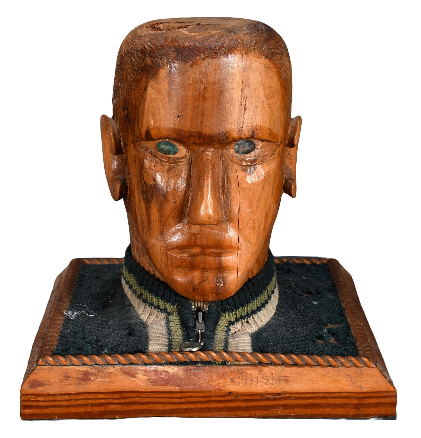 Man’s Bust Wearing A Sweater. (1 of 4)