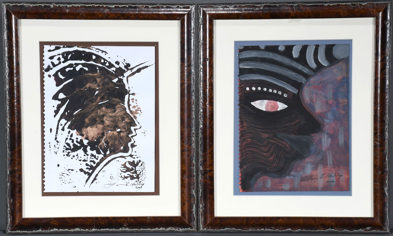 Lonnie Holley. Pair of Profiles. (1 of 4)