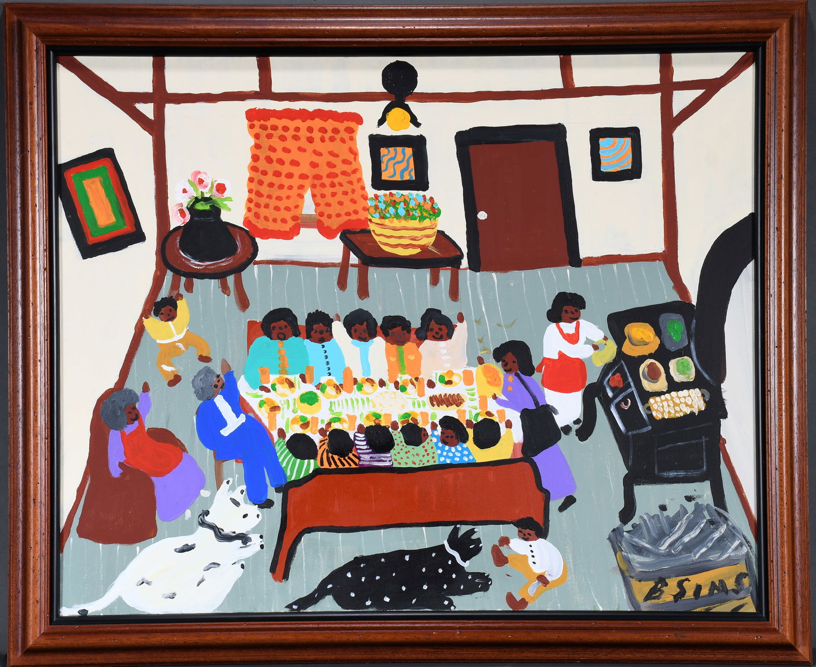 Bernice Sims. Sunday Night Dinner. (1 of 3)