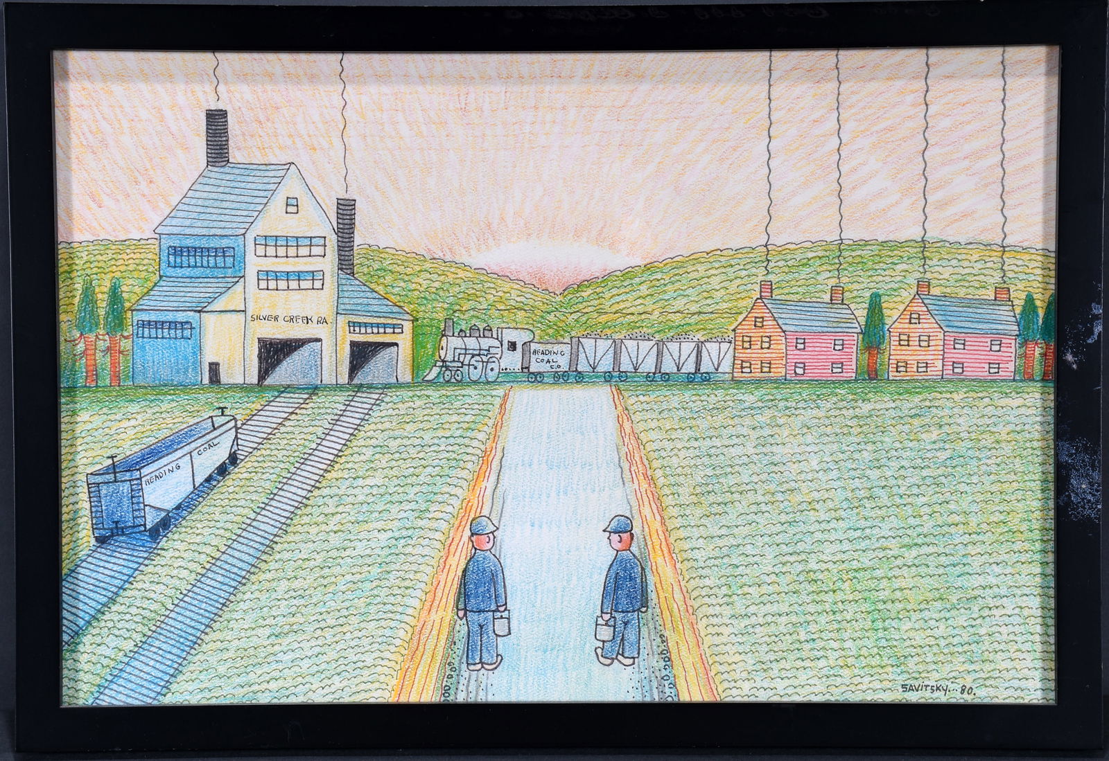 Jack Savitsky. Coal Miners. (1 of 2)