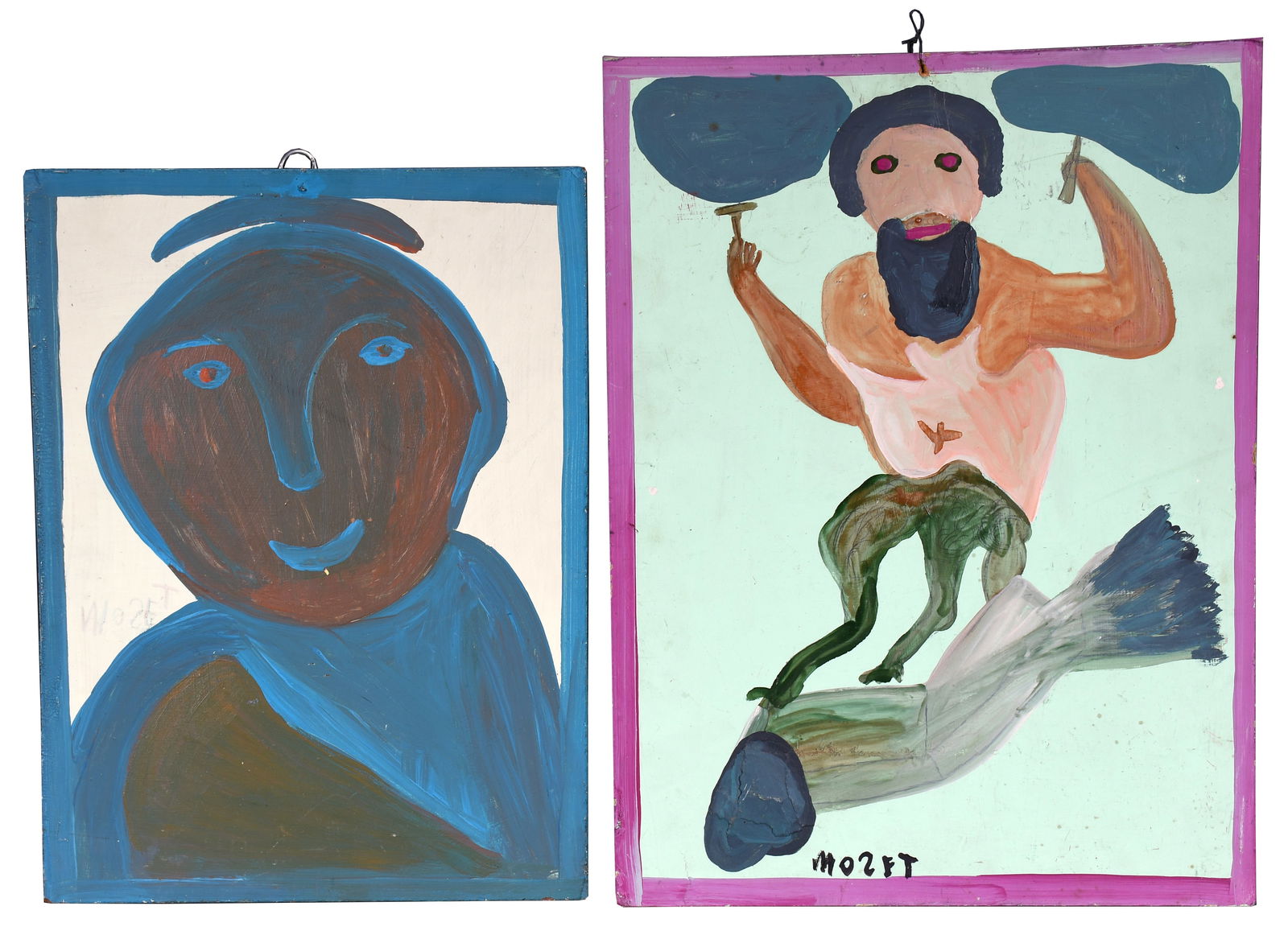 Mose Tolliver. Wild Man and Pear Toed Charlie. (1 of 3)