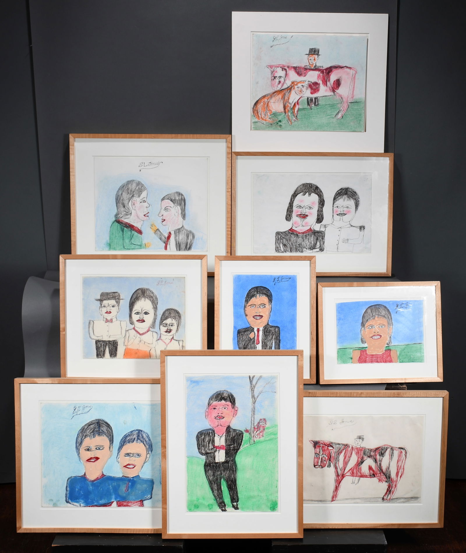 S.L. Jones. Nine Paintings. (1 of 5)