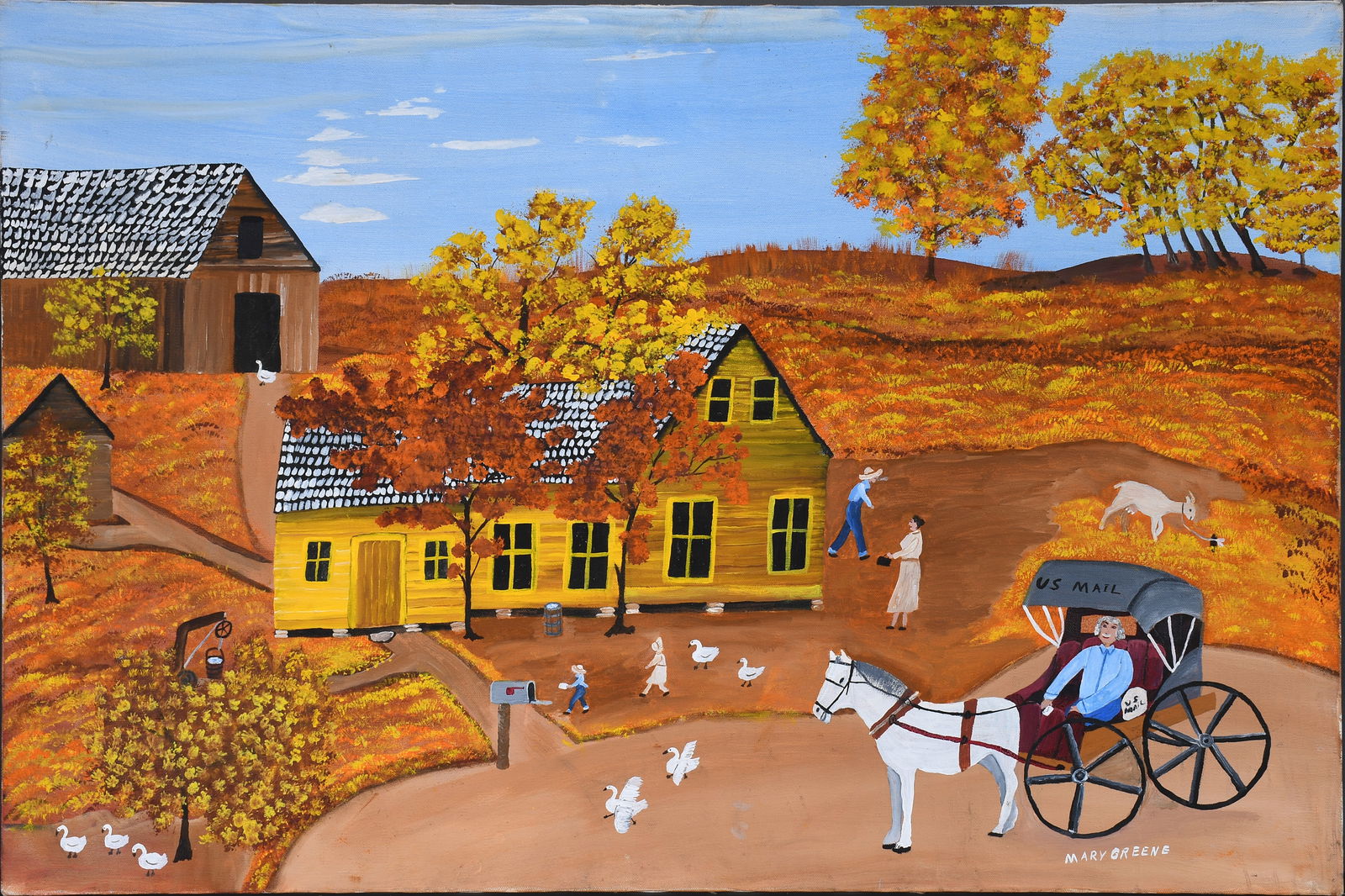 Mary Greene. The One Cent Postage. (1 of 4)